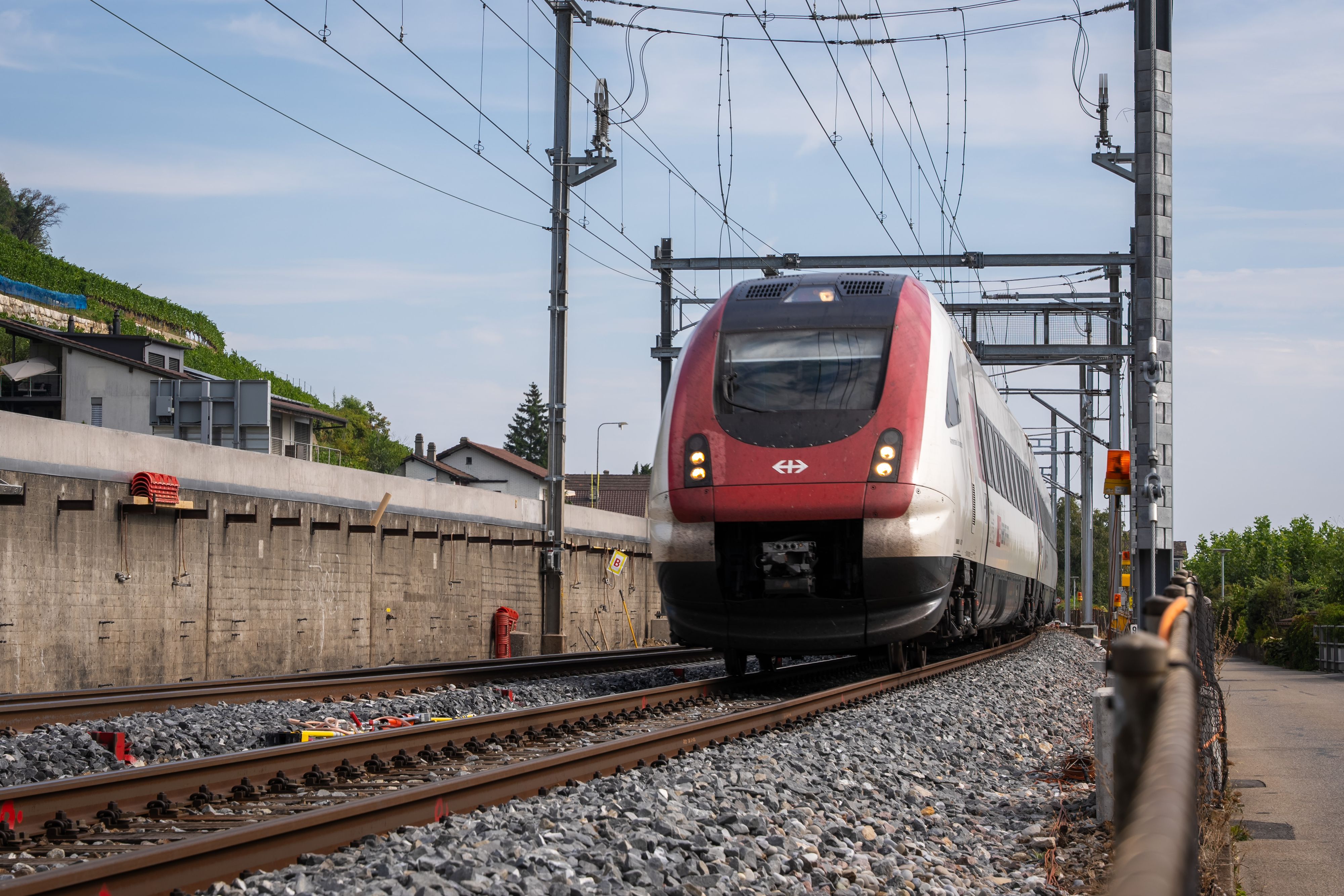 Coincés plus de deux heures dans le train entre Rolle et Nyon