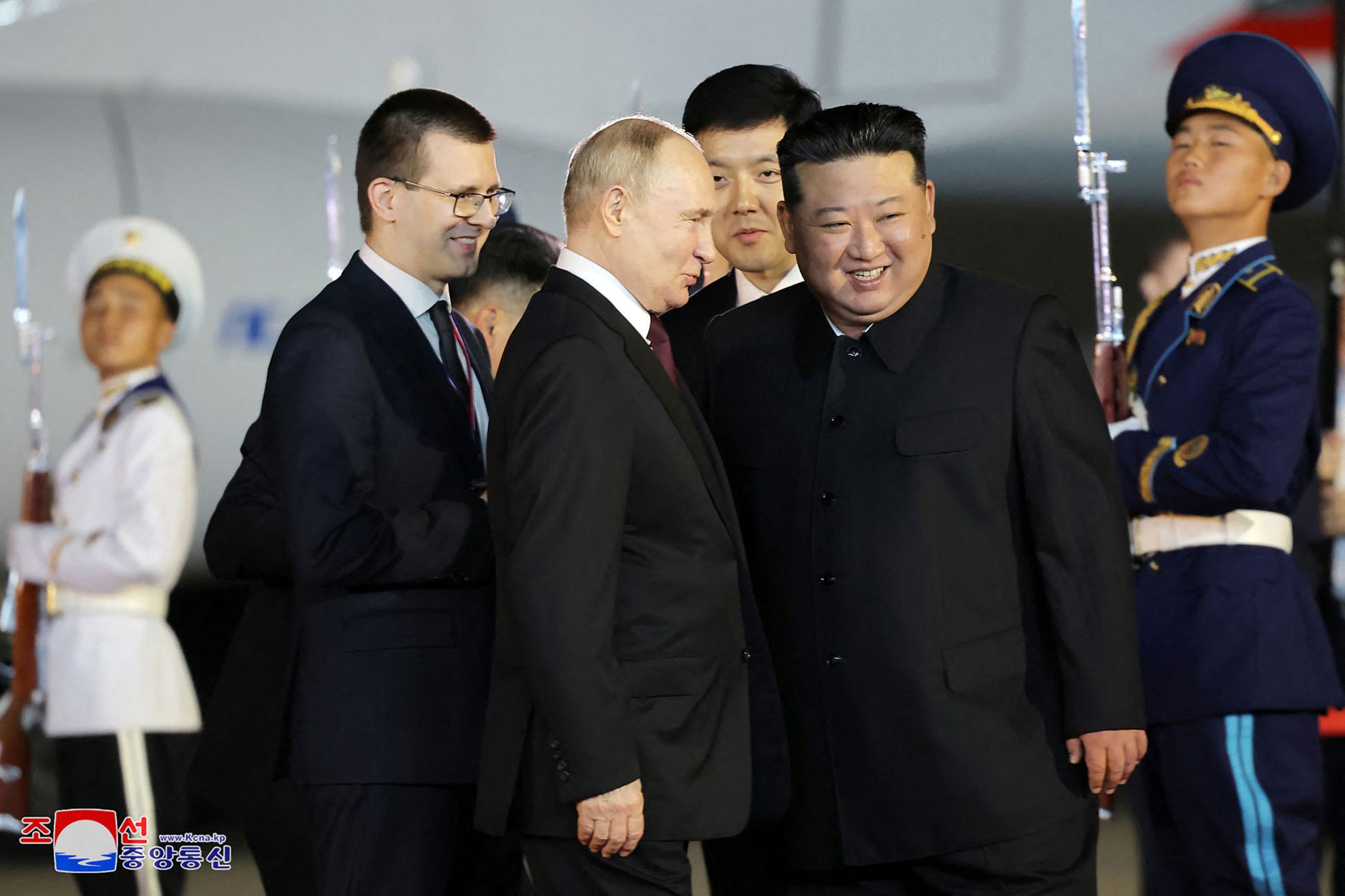 Poutine en Corée du Nord pour renforcer les liens de défense