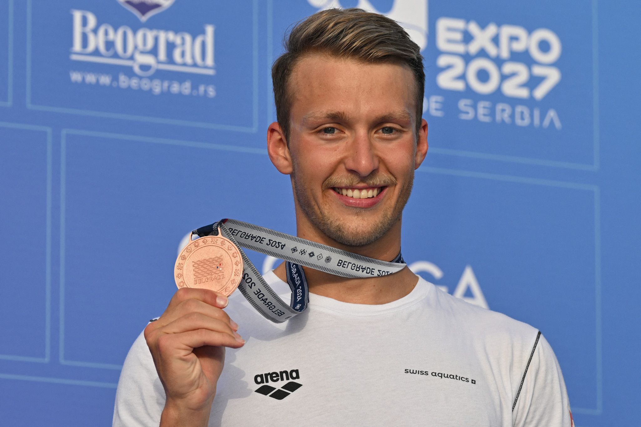 Antonio Djakovic en bronze sur 400 m nage libre aux Européens