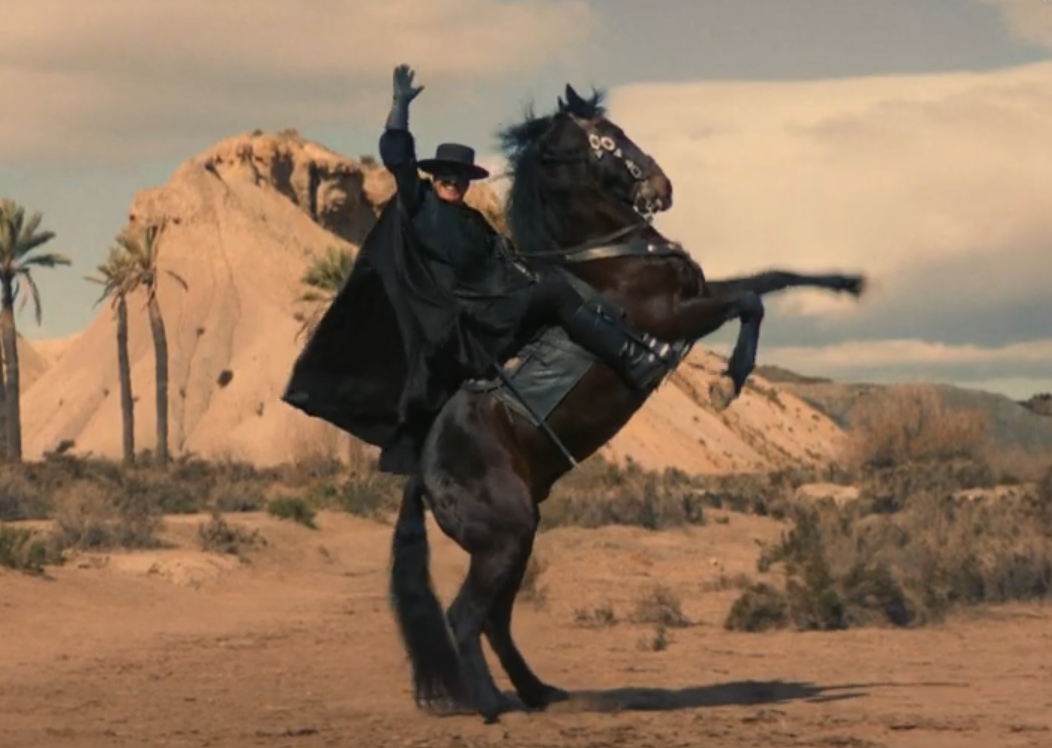 La bande-annonce de la série «Zorro» avec Dujardin