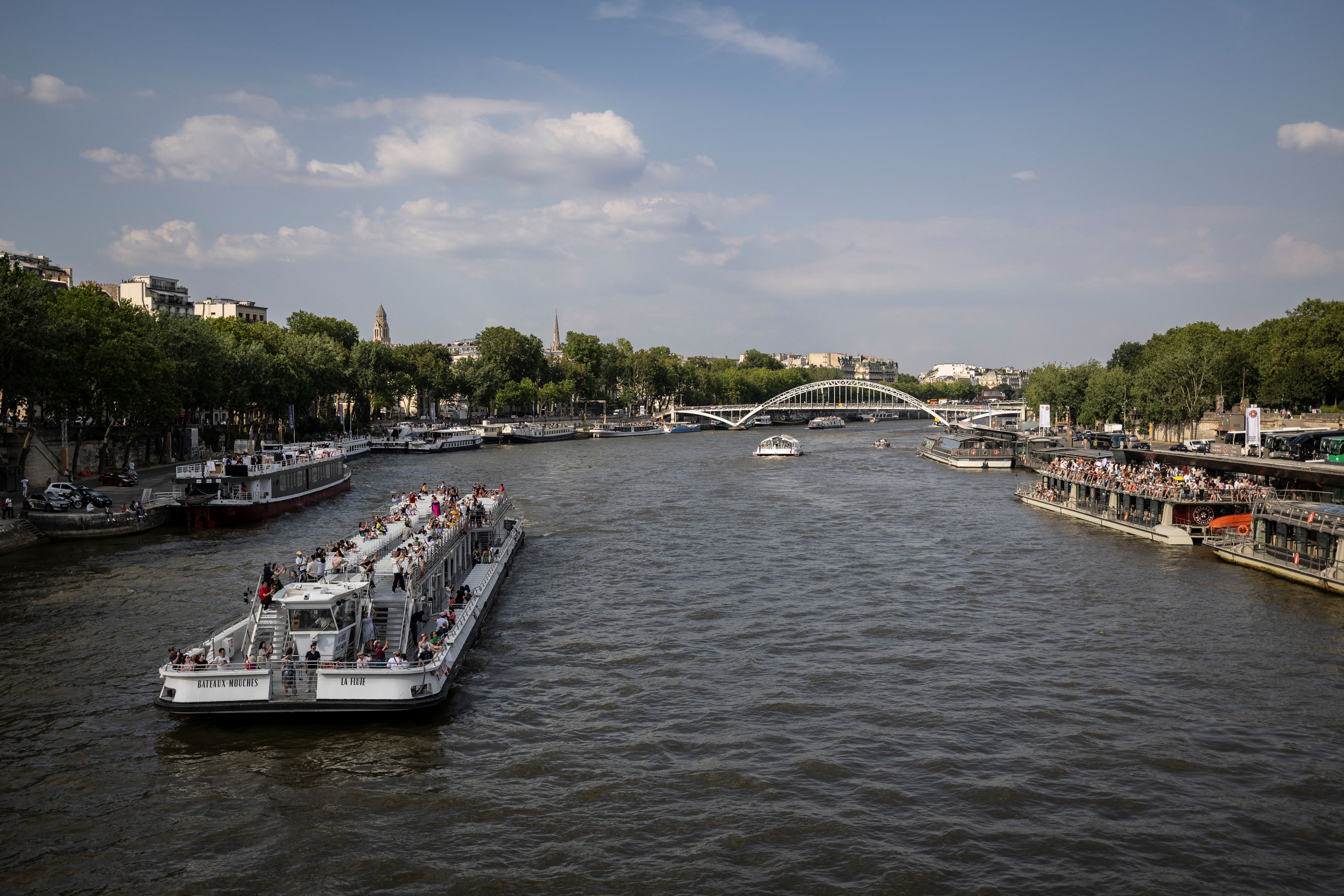 Plus qu'un mois avant les JO et la Seine reste trop polluée