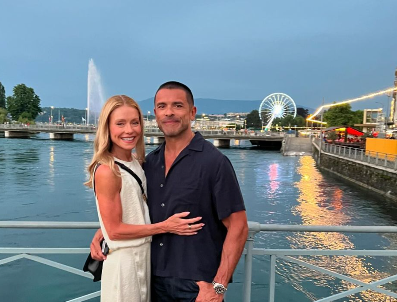 Kelly Ripa et Mark Consuelos sont tombés amoureux de Genève