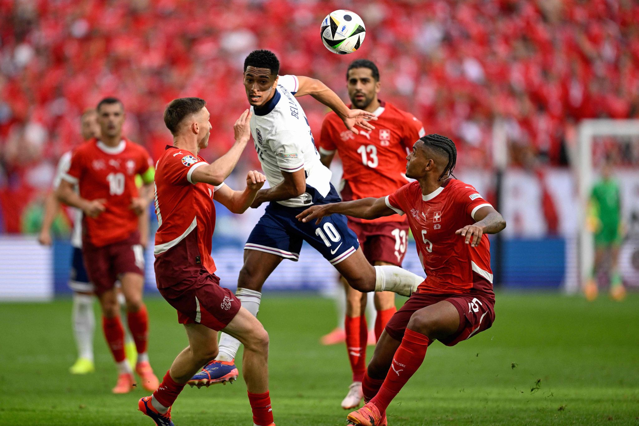 La Suisse s'incline aux tirs au but face à l'Angleterre