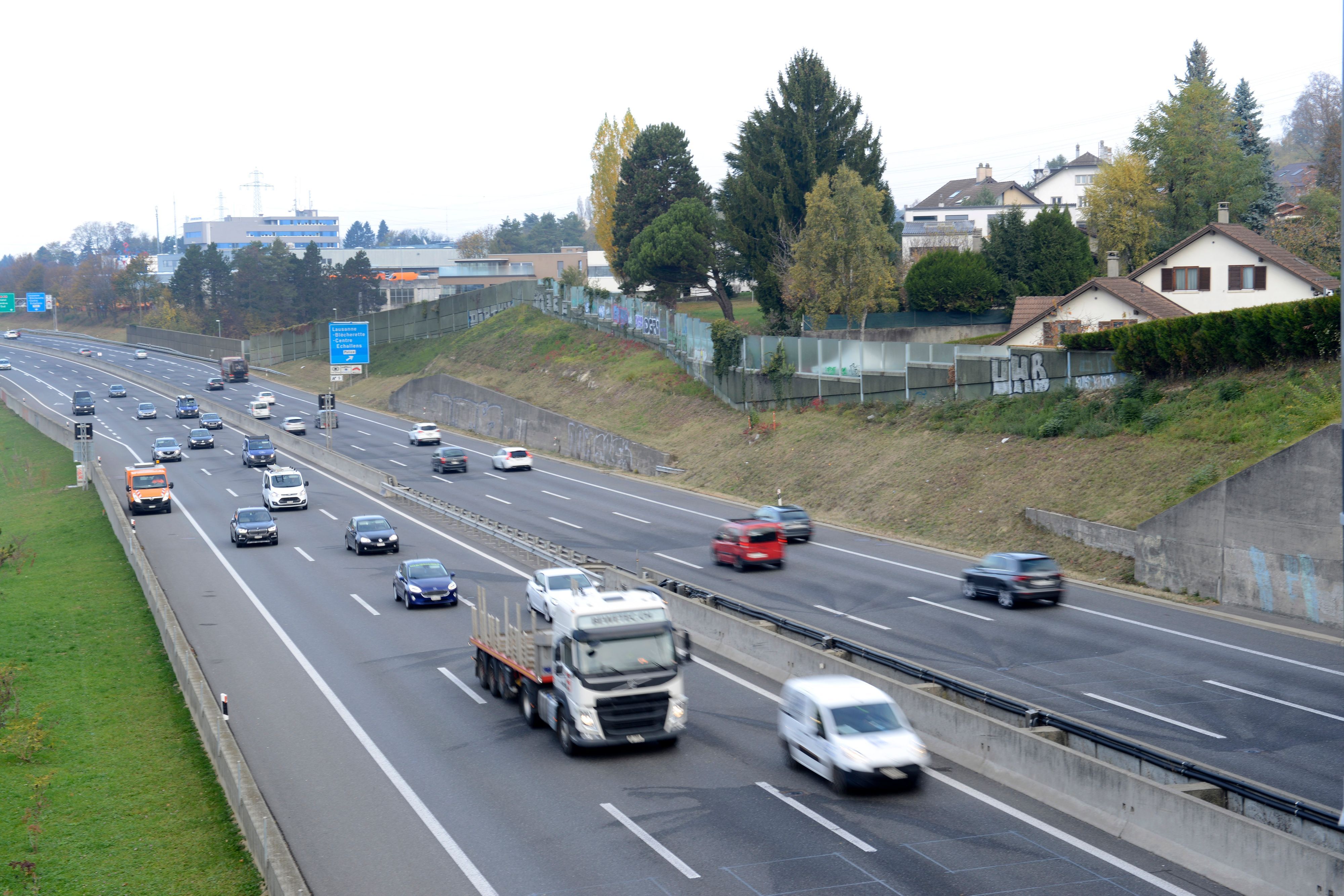 L'A9 sera fermée le week-end prochain entre Lausanne et Chexbres