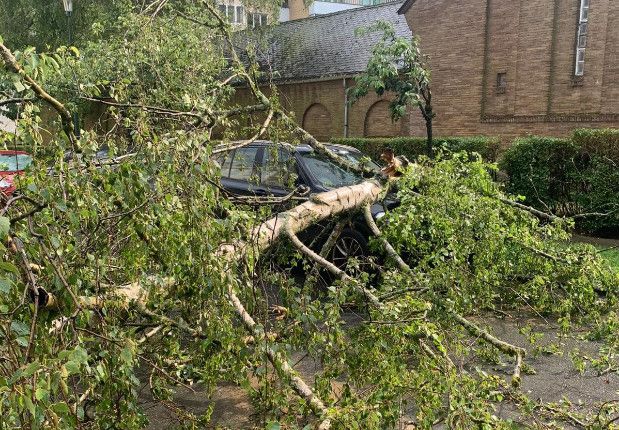 Un bébé tué durant un violent orage