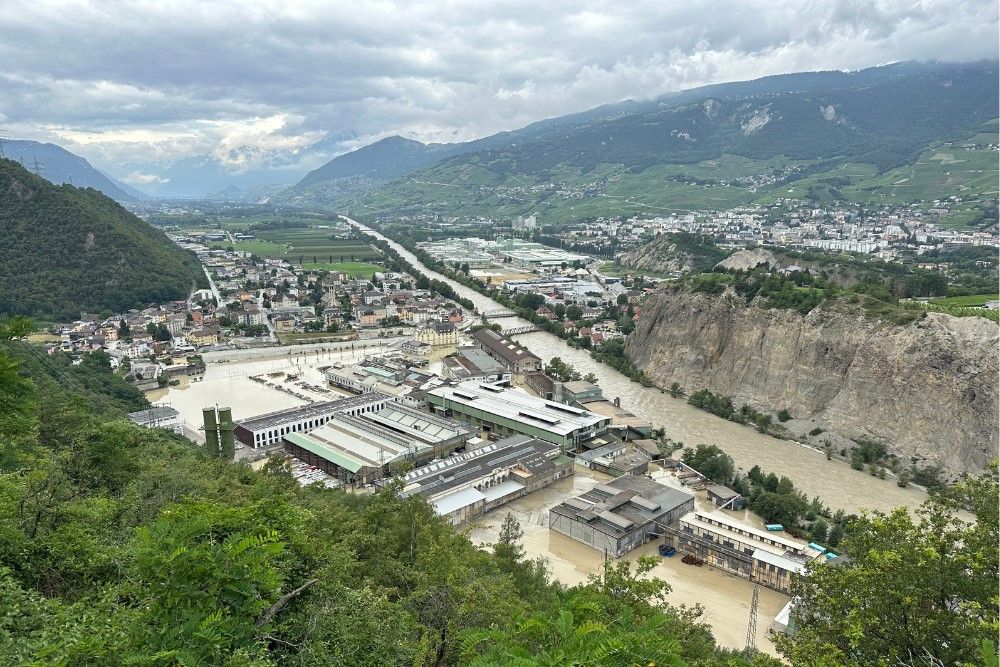 Le Valais veut sauver son site industriel à Sierre-Chippis