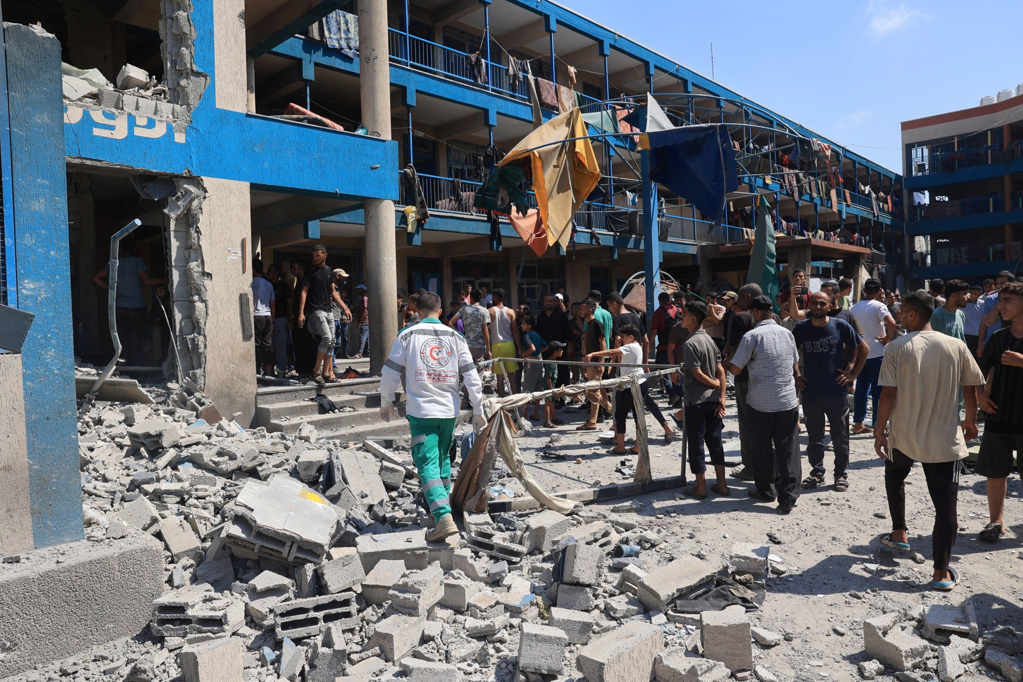 Une nouvelle frappe sur une école à Gaza fait 15 morts