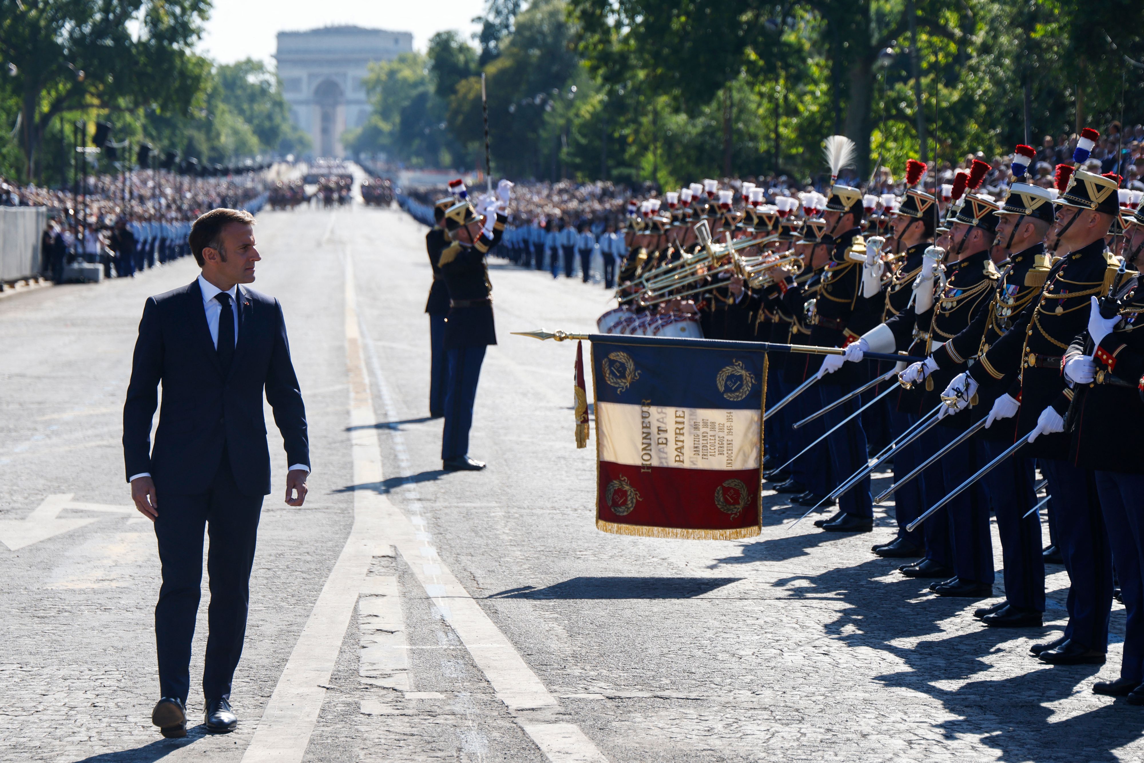 Un défilé du 14 juillet chamboulé par les JO