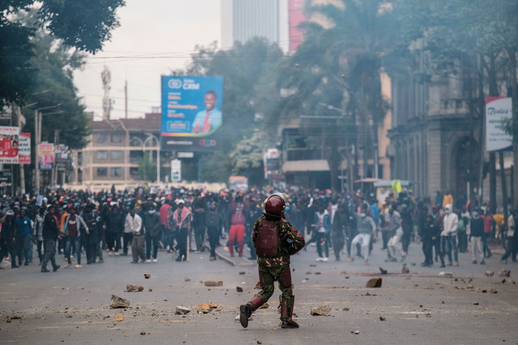 La police interdit les manifestations à Nairobi