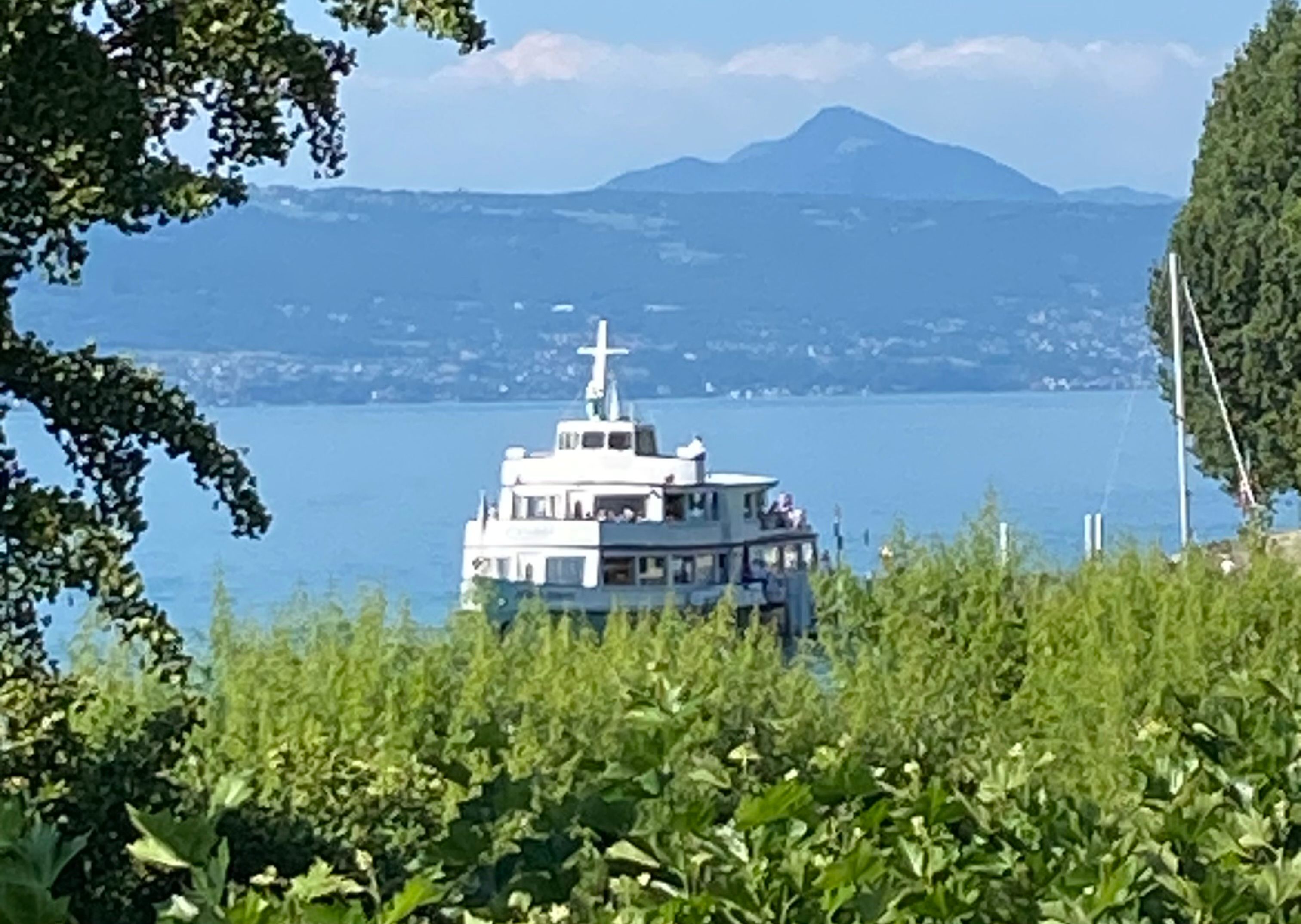 Le nouveau débarcadère de Cully a été inauguré ce matin