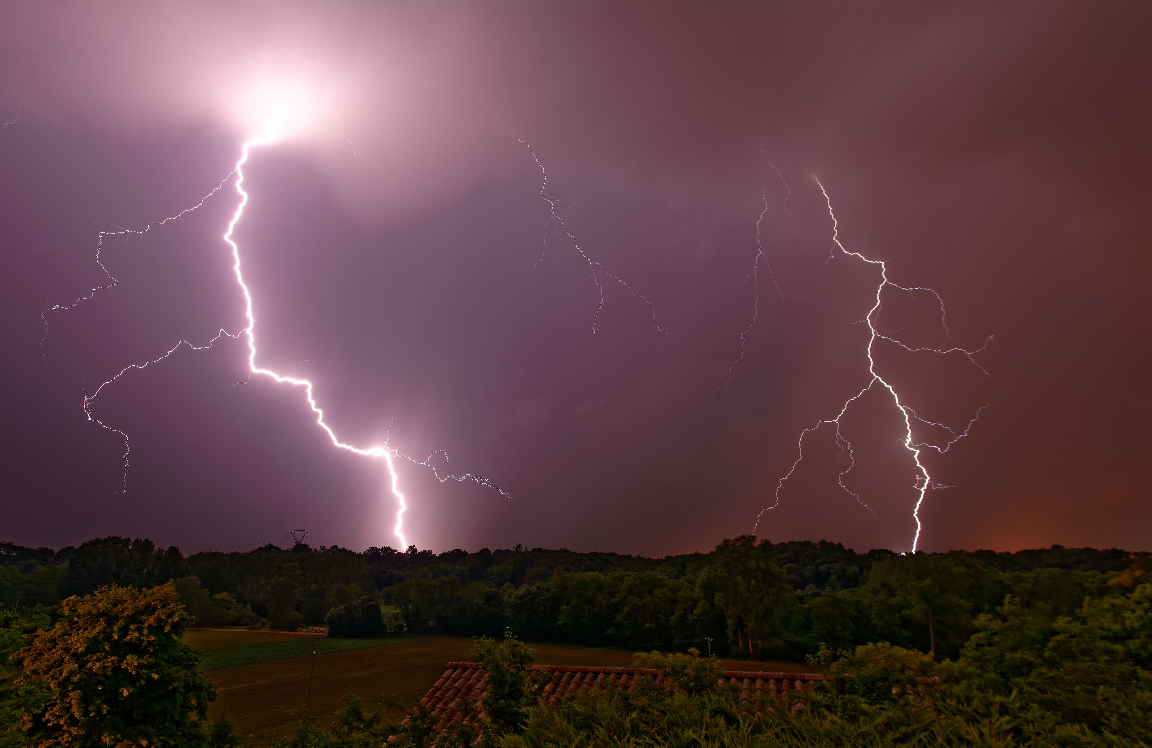 De gros orages annoncés pour ce week-end