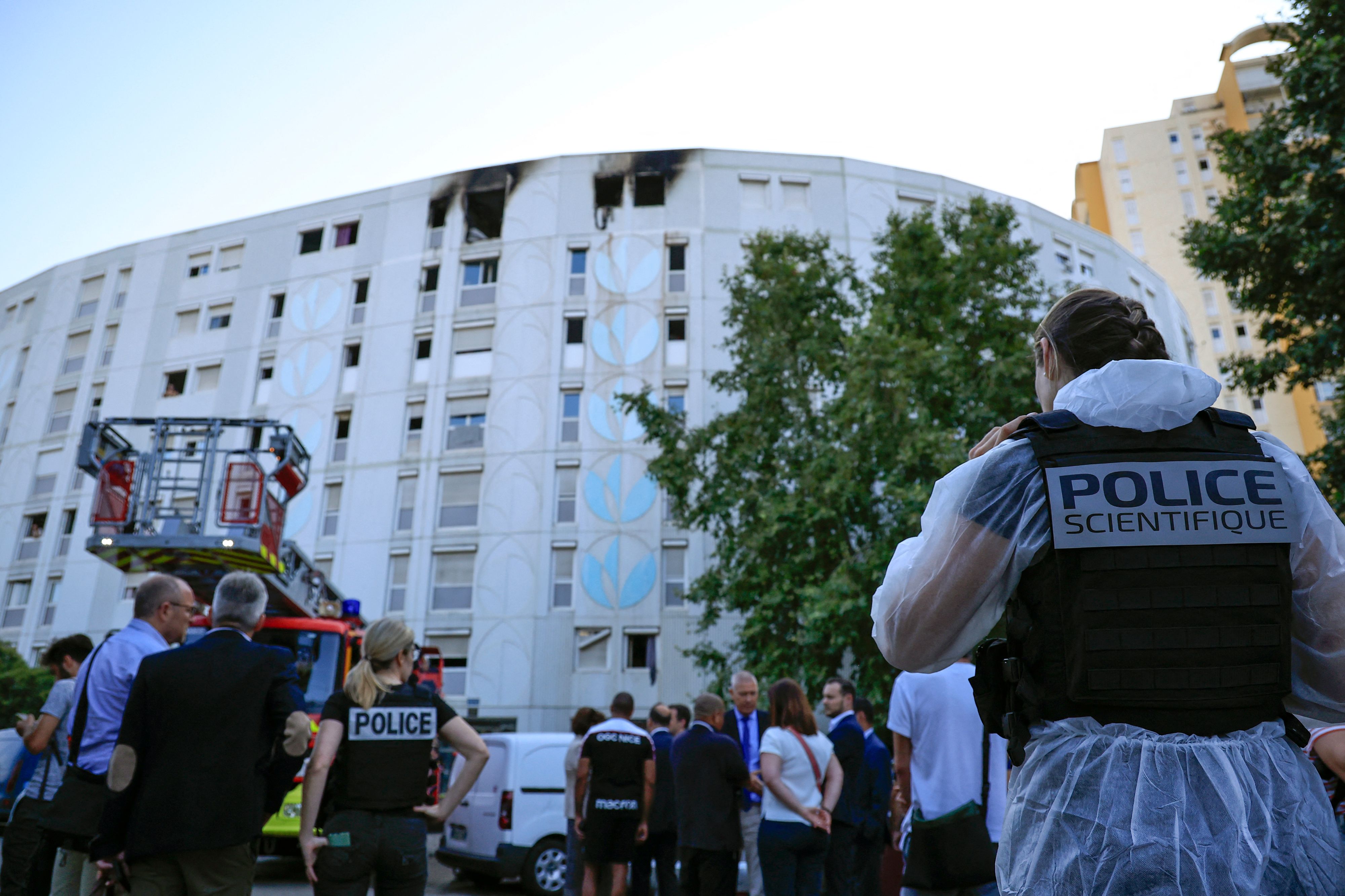 La piste du narcotrafic confirmée dans l'incendie de Nice