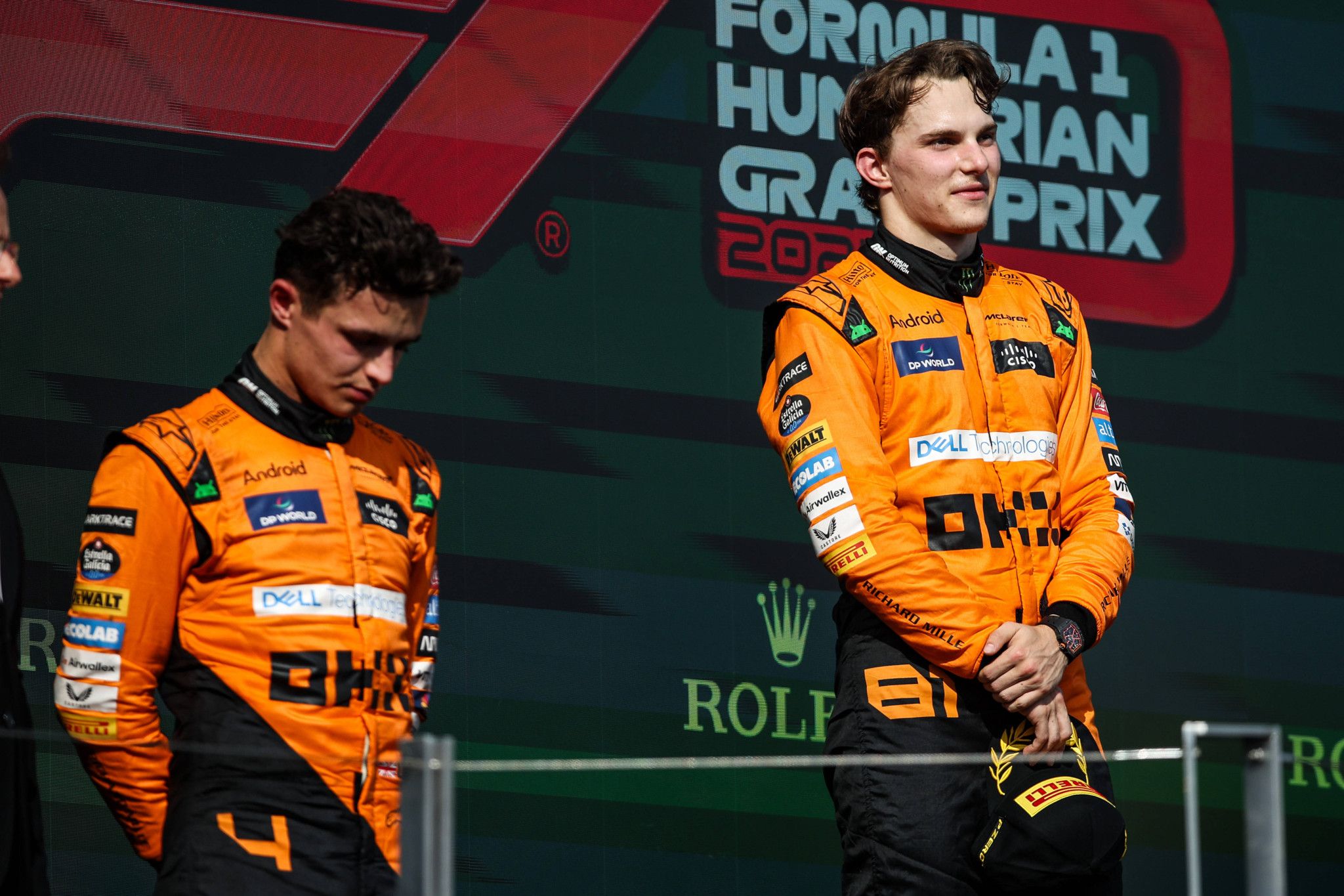 Commentaire: ça pourrait barder entre Lando Norris et Oscar Piastri