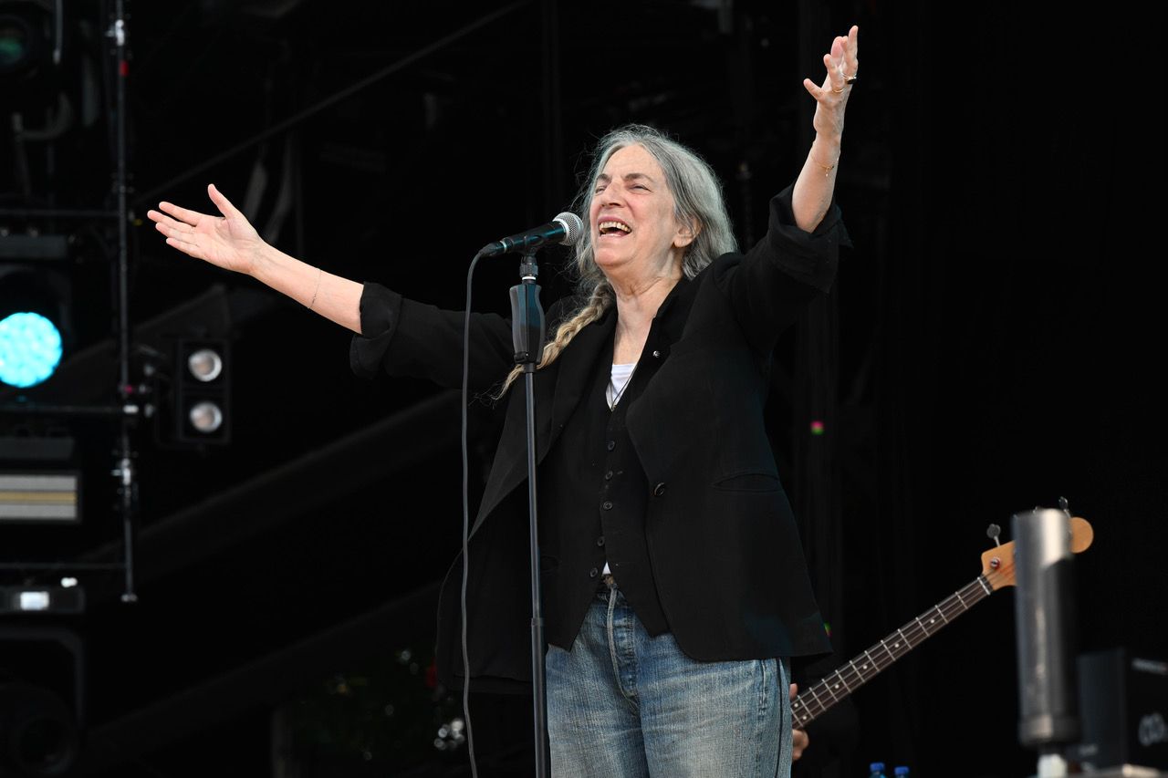 Patti Smith, 77 ans, a ouvert les feux