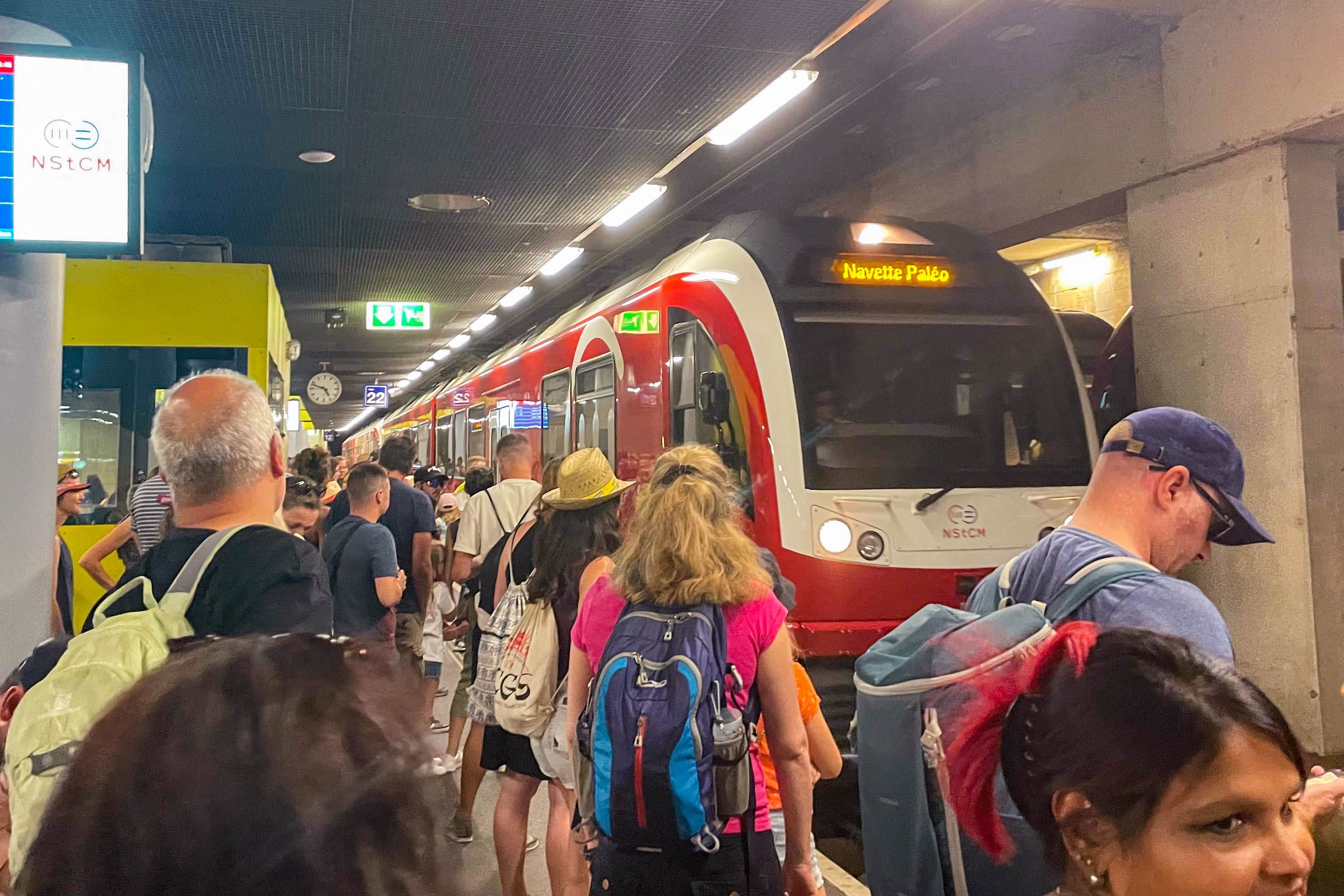 Train à l'arrêt depuis le 9 juin: le Paléo l'a échappé belle