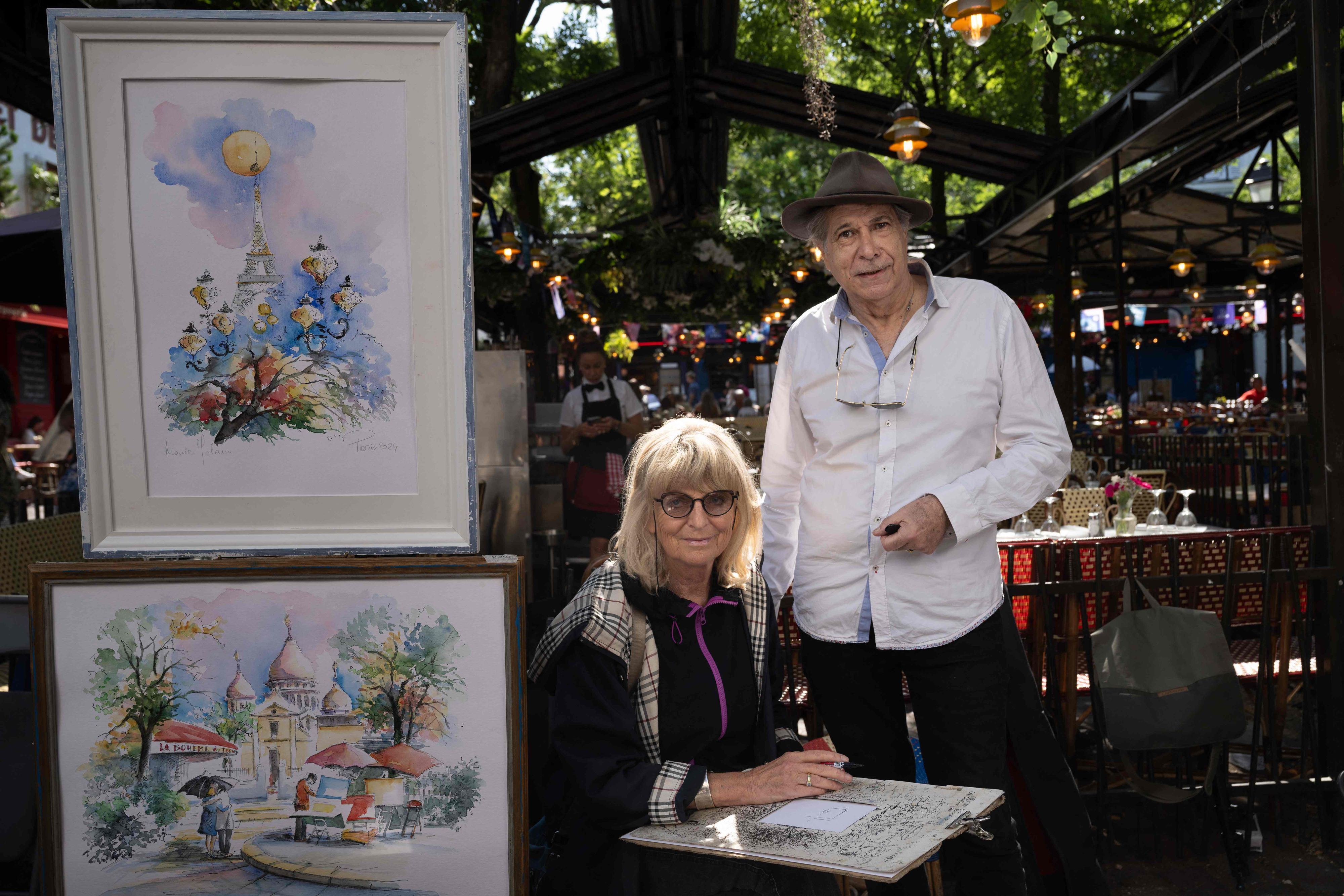 Montmartre sans touristes ou presque à cause des Jeux