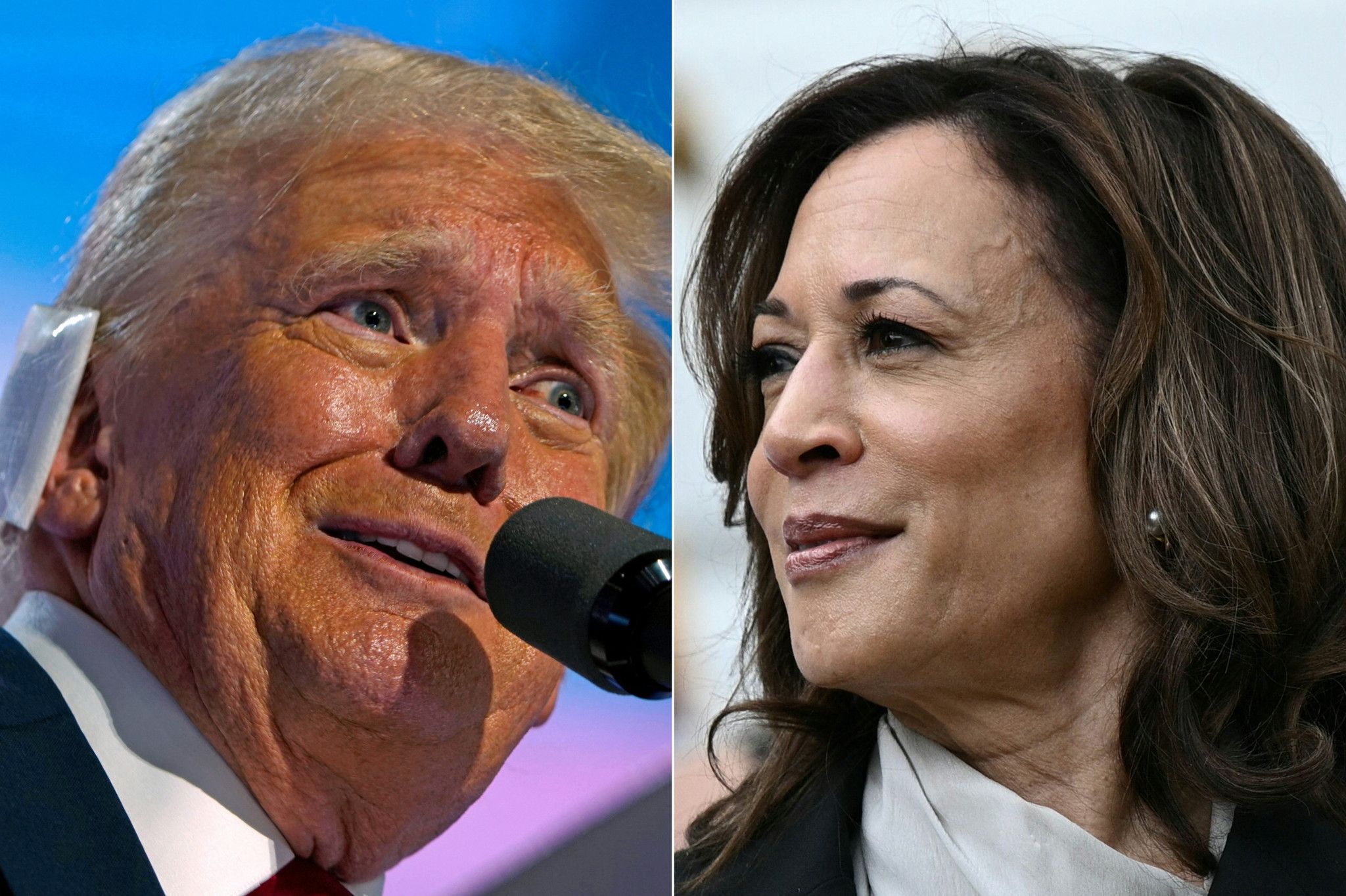 Kamala Harris «prête» à un débat, Donald Trump le juge «inopportun» pour l'instant