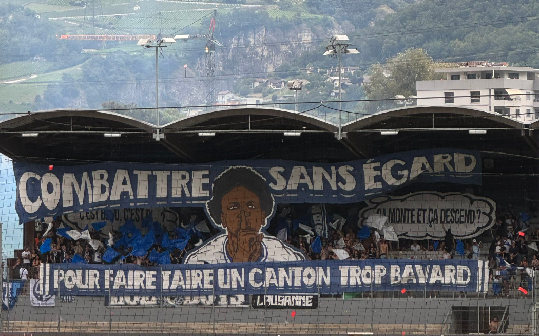 Les fans lausannois ont chambré, le retour de bâton n'a pas tardé