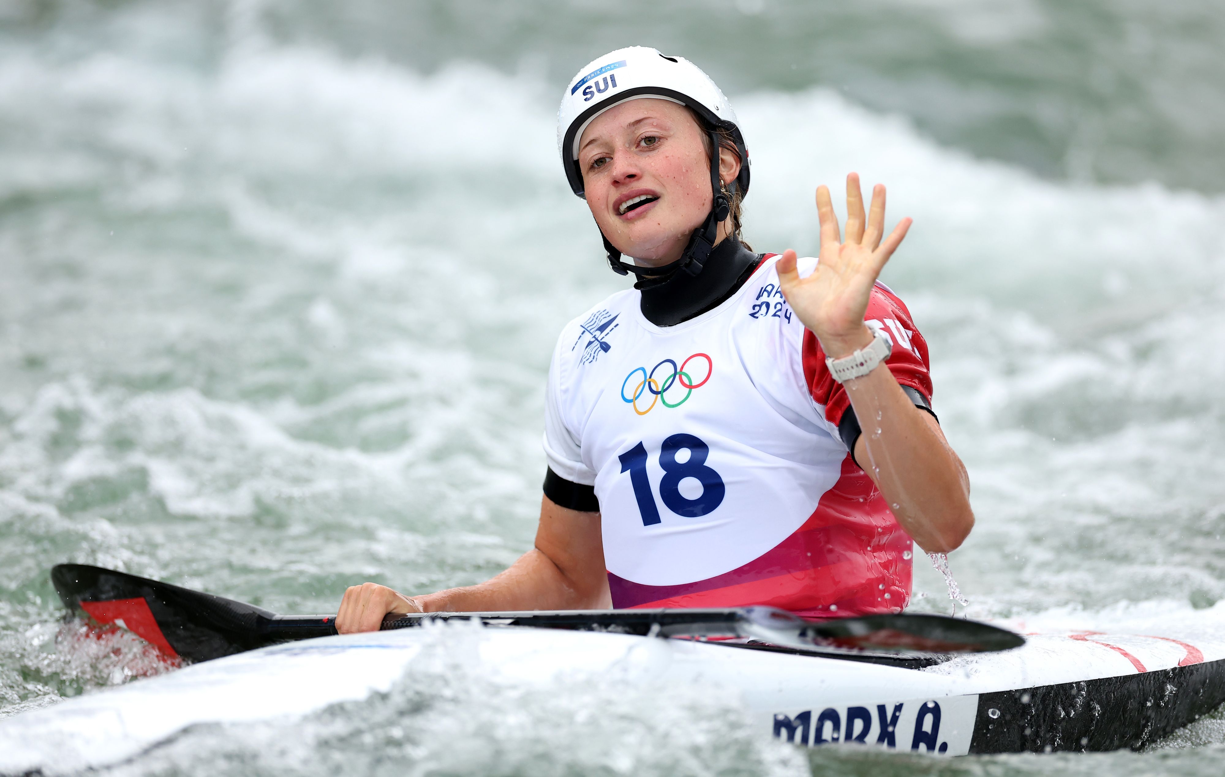 Une Bernoise en demi-finales en slalom de canoë-kayak