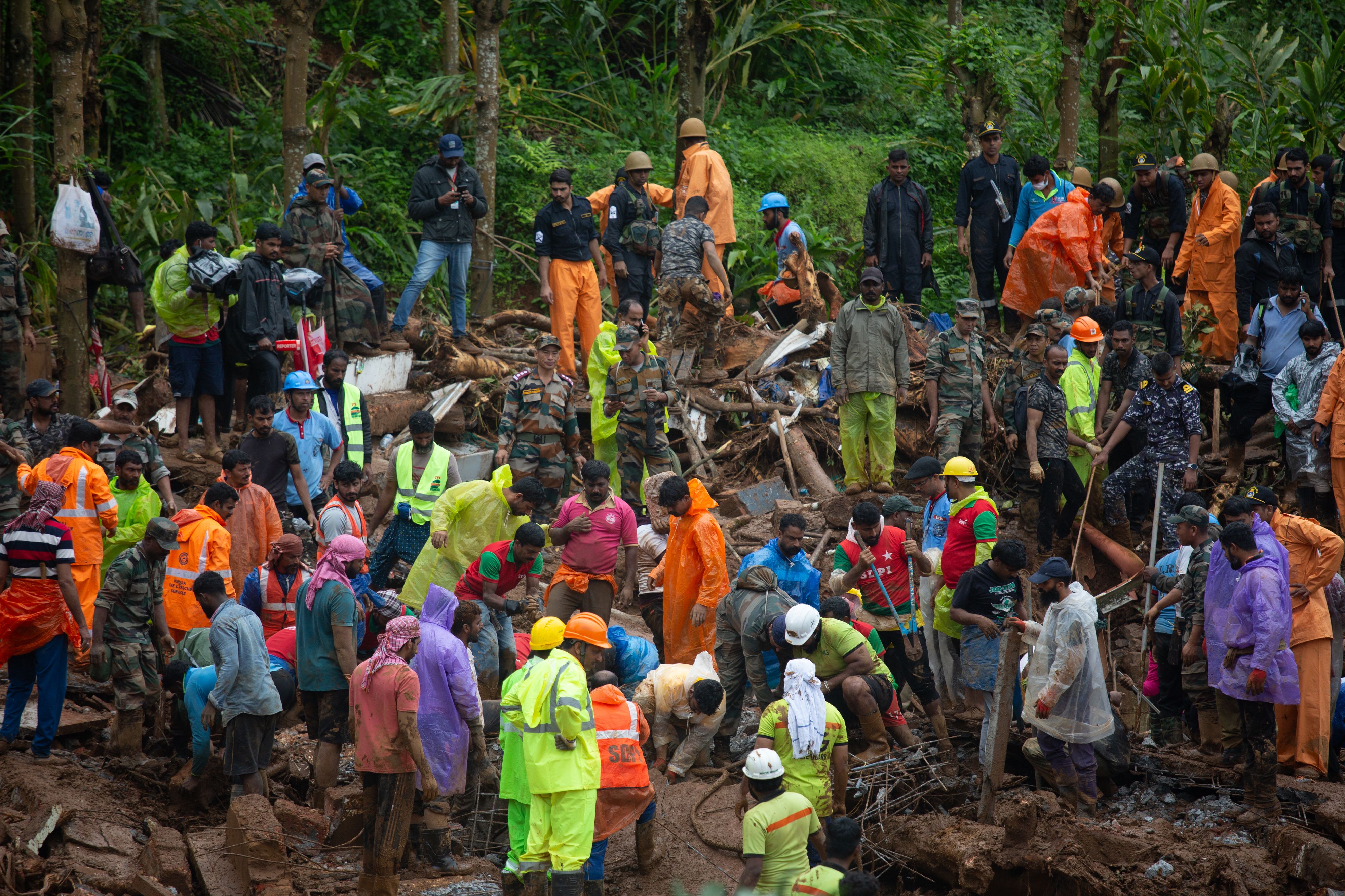 Au moins 160 morts dans des glissements de terrain dans des plantations de thé