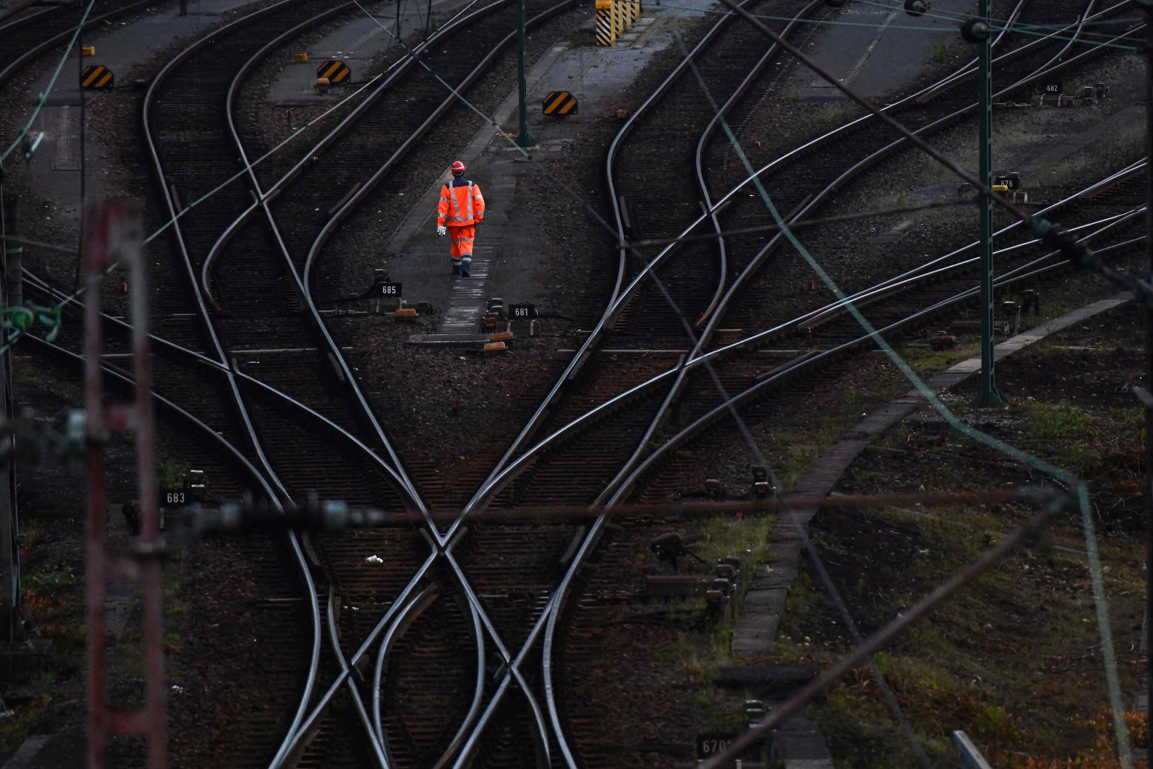 Soupçons d'actions d'extrême gauche contre le rail allemand