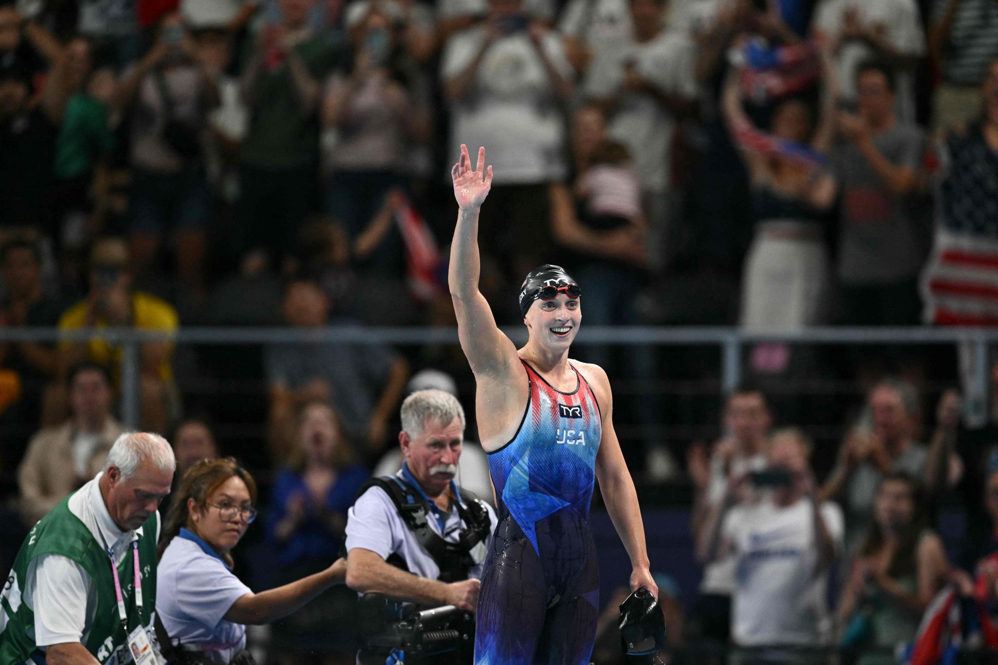 Katie Ledecky remporte son 9e titre olympique, un record