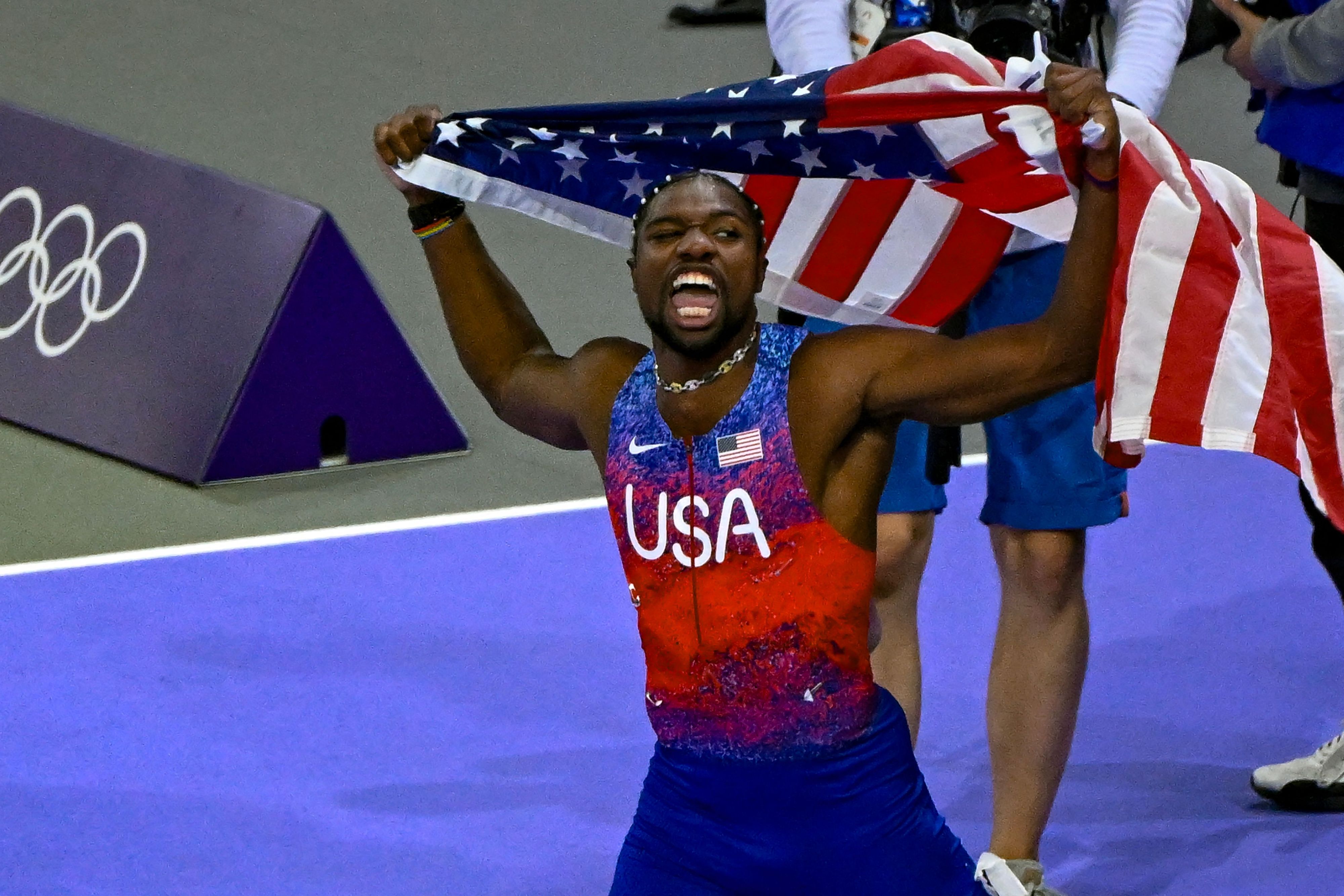 Roi du sprint, Noah Lyles était dernier après 40 mètres