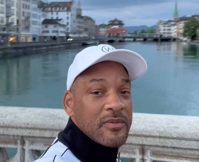 Will Smith se promène dans les rues de Zurich à 5 h 30 du matin