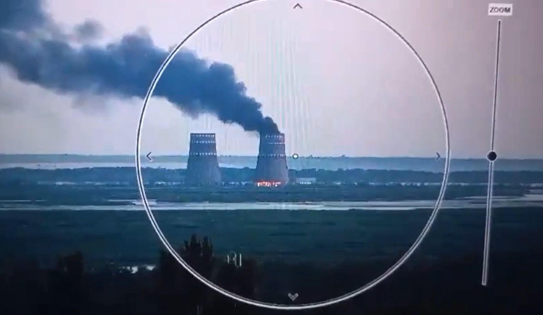 L'incendie à la centrale nucléaire de Zaporijjia est «éteint»