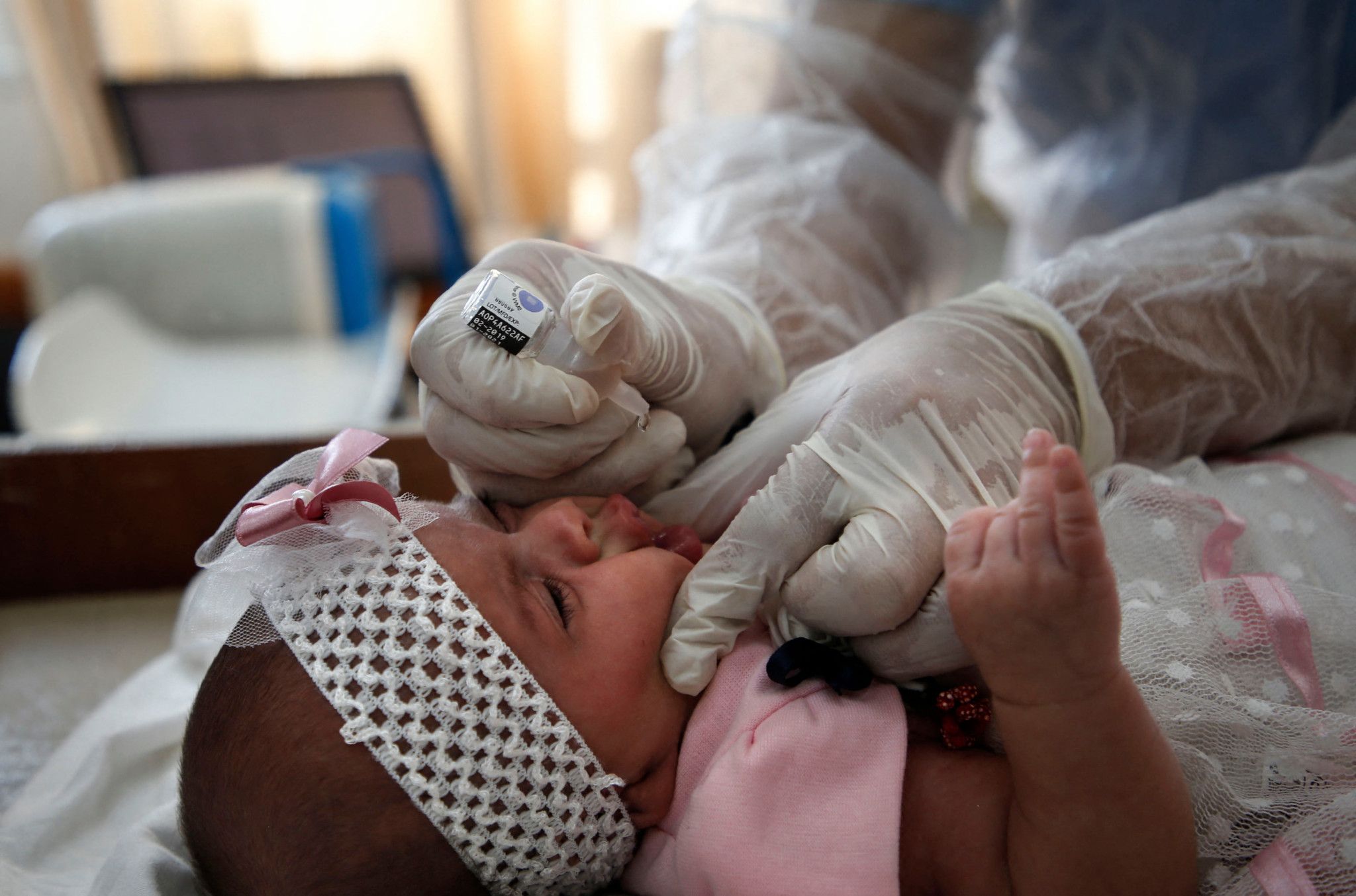 Un bébé de dix mois contaminé de la polio à Gaza