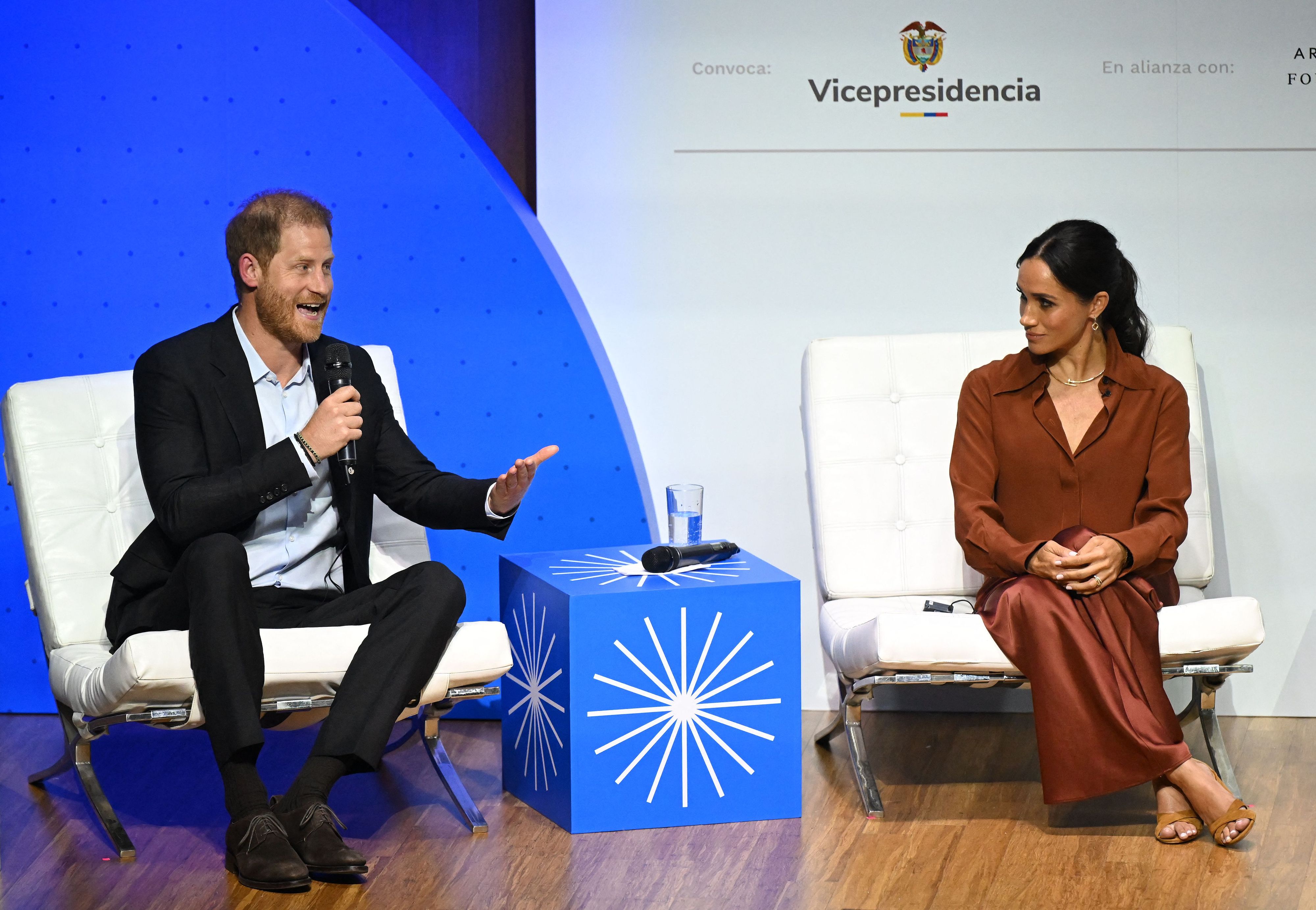 Meghan et Harry en visite en Colombie