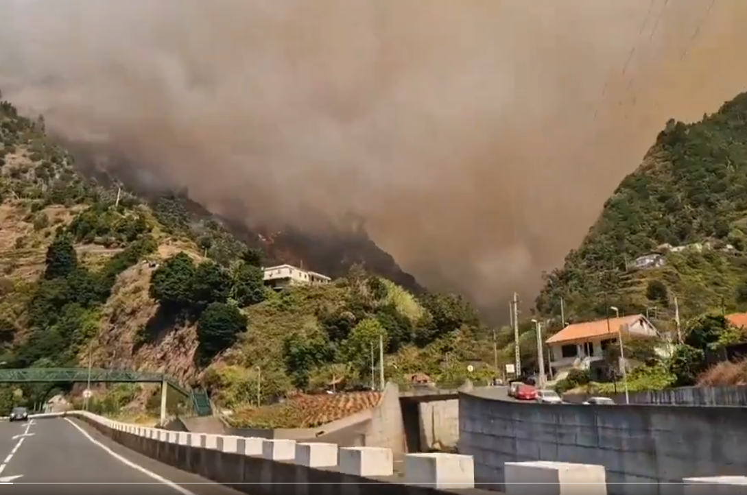 L'île de Madère frappée par un grave incendie