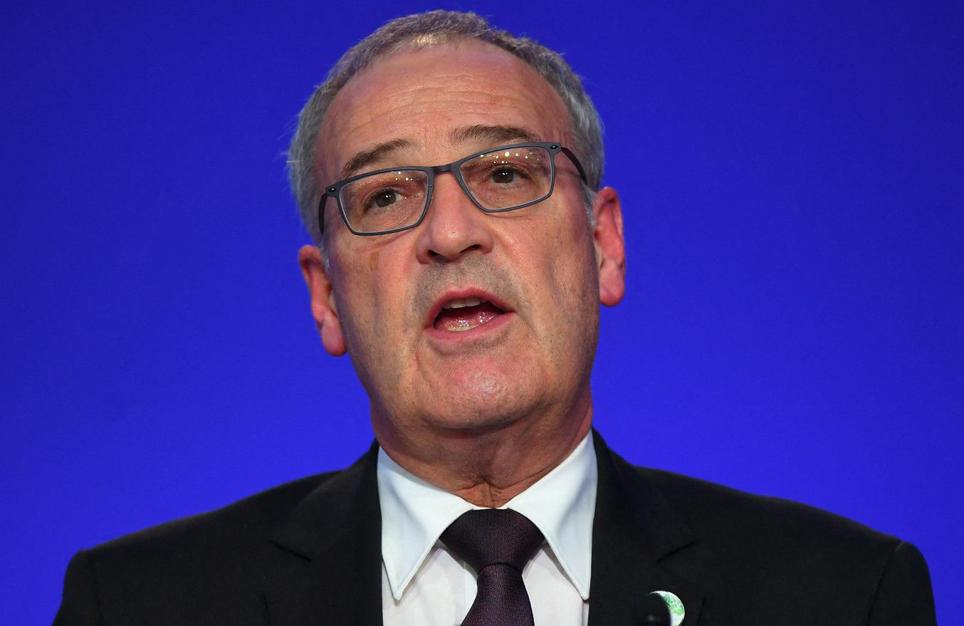 Guy Parmelin a pu sortir de l'hôpital