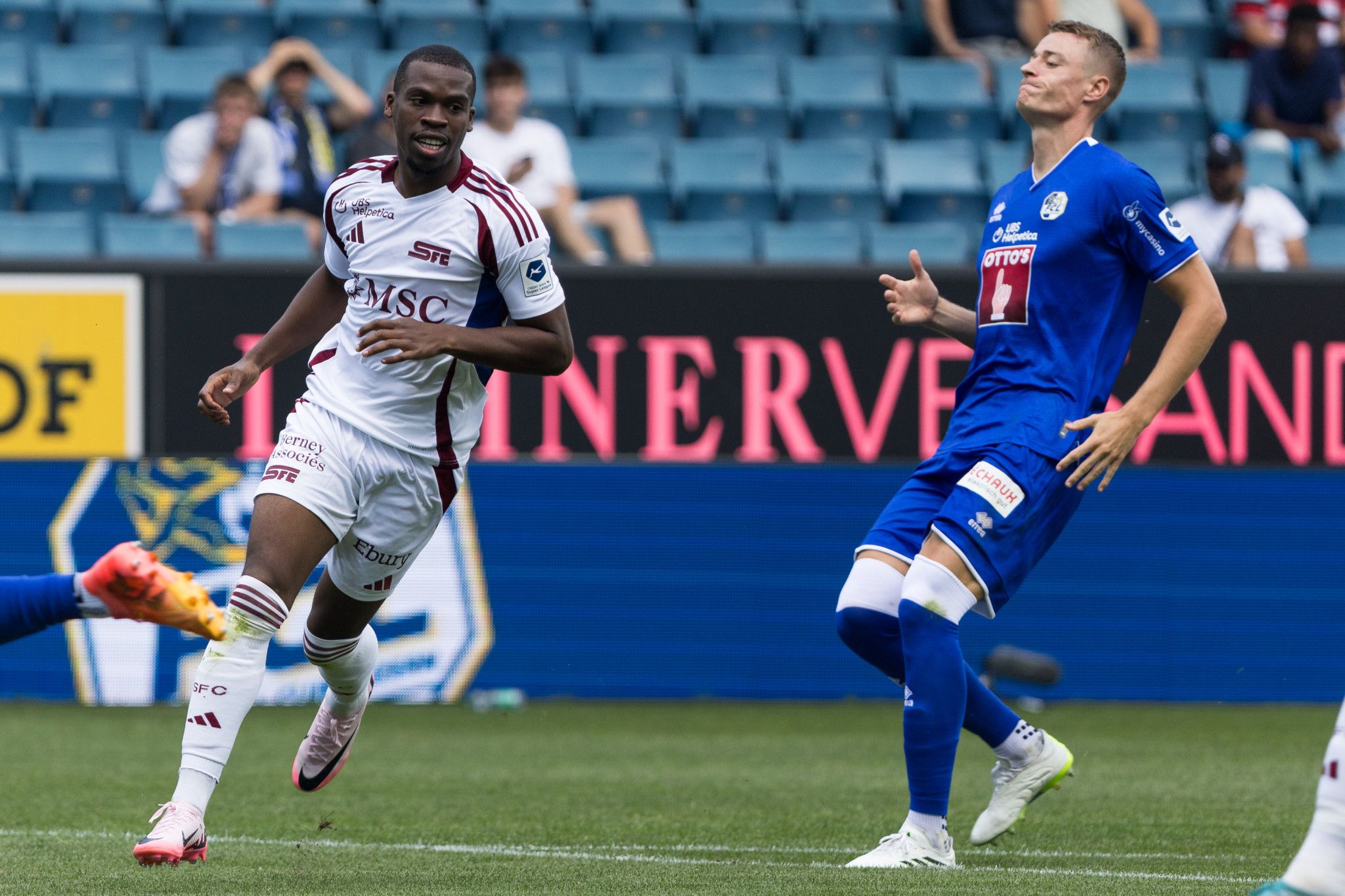 Dereck Kutesa: «Contre Chelsea, un bon résultat pour Servette serait de gagner»