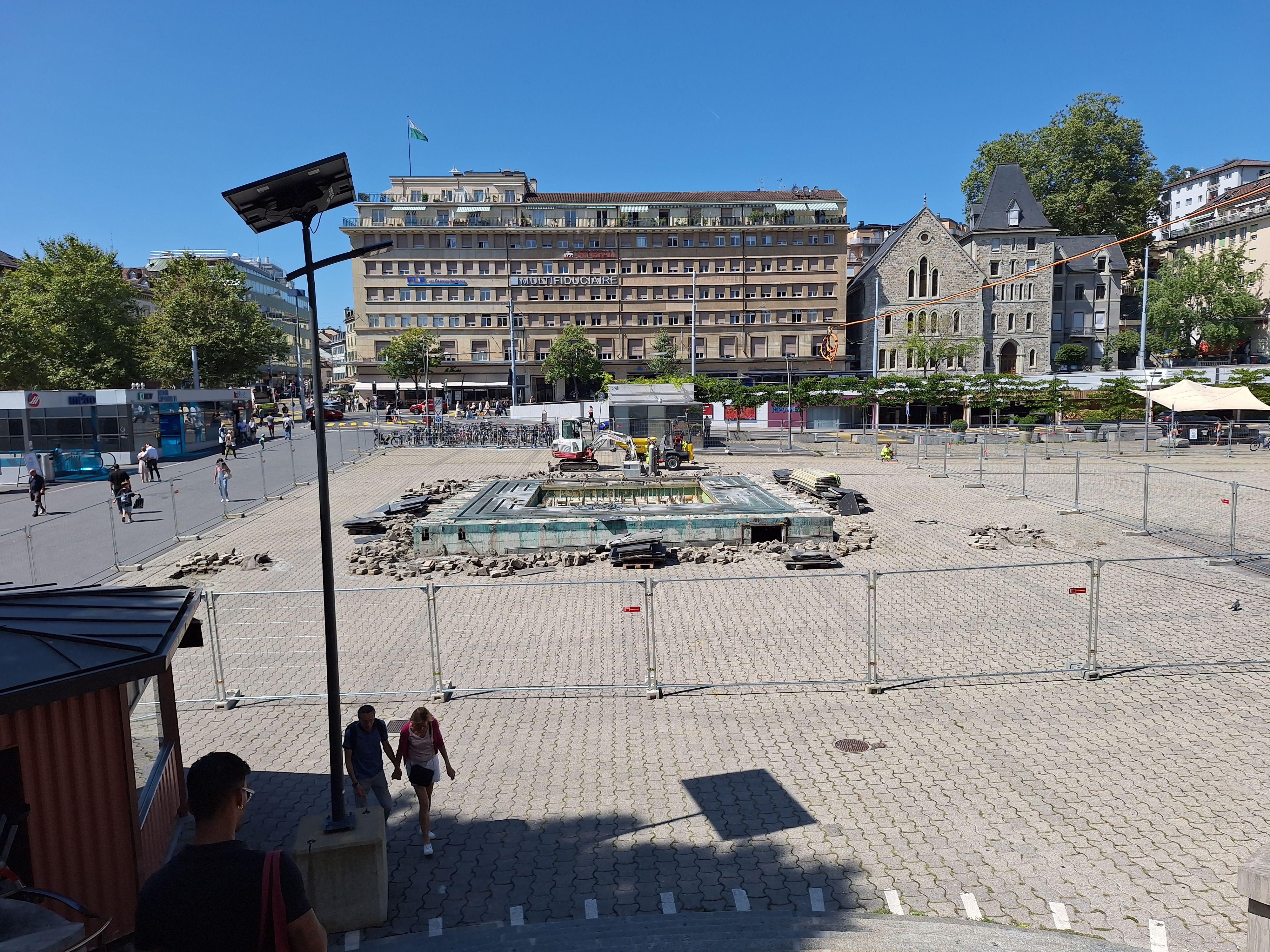 La fontaine de la Riponne va disparaître