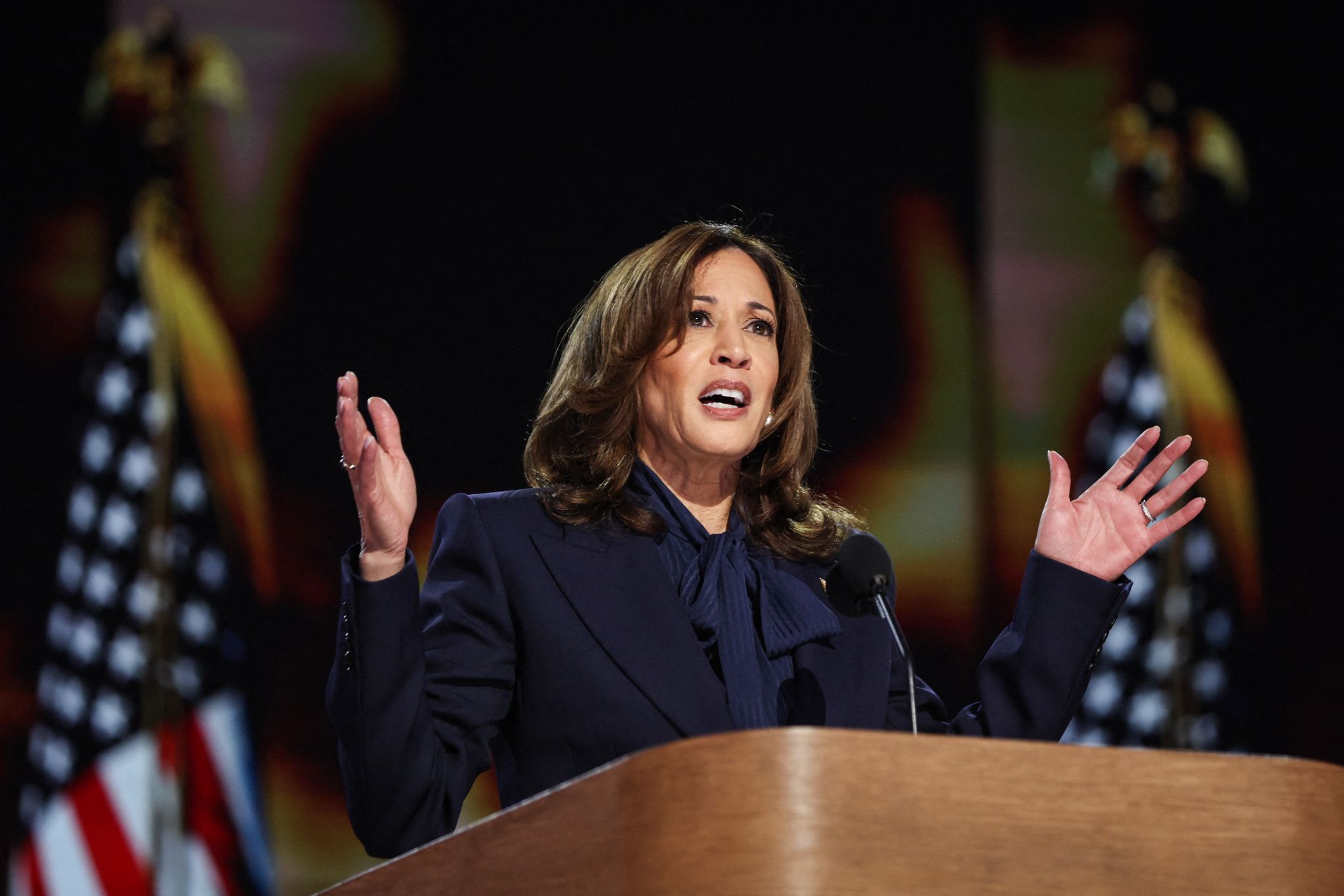 Kamala Harris promet à l'Amérique un «nouveau chemin» d'unité