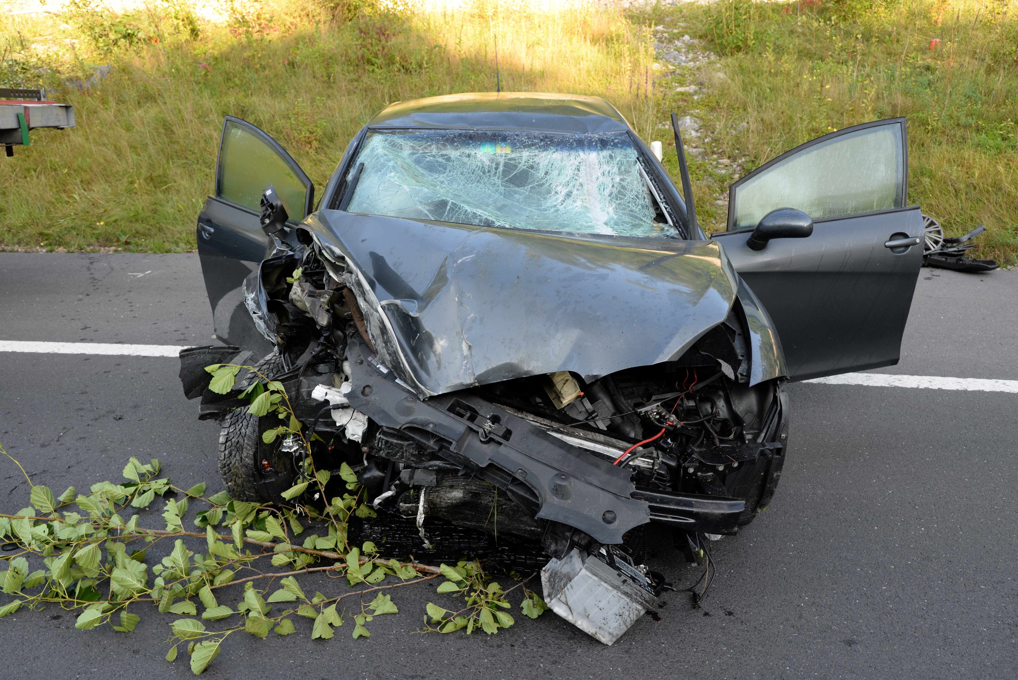 Grave accident d'un mineur au volant d'une voiture volée