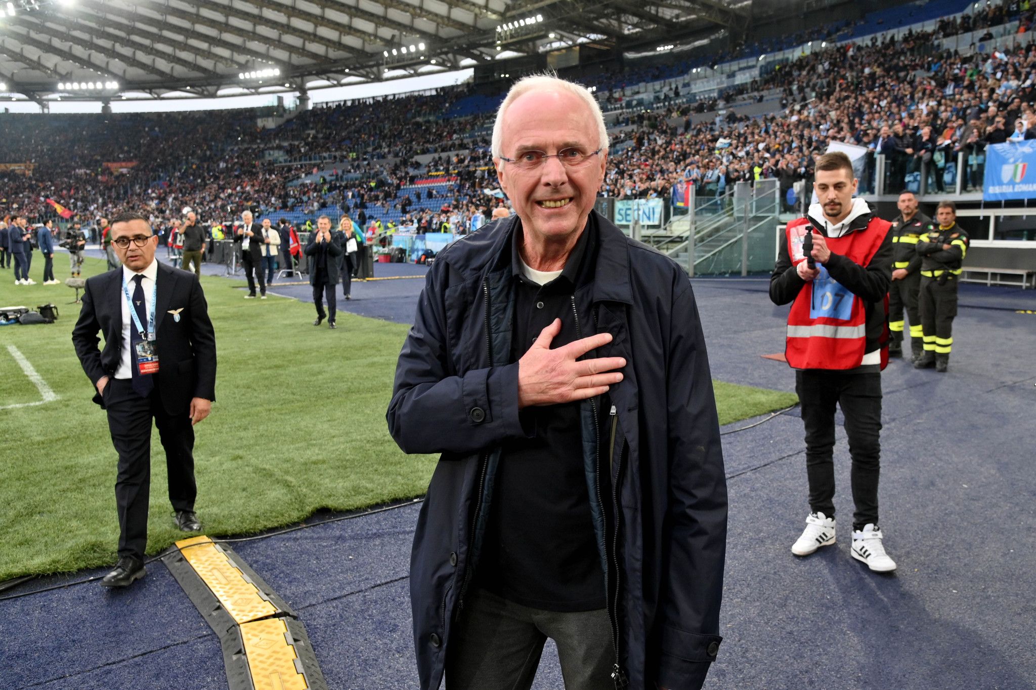 Ex-sélectionneur de l'Angleterre, Sven Goran Eriksson s'en est allé