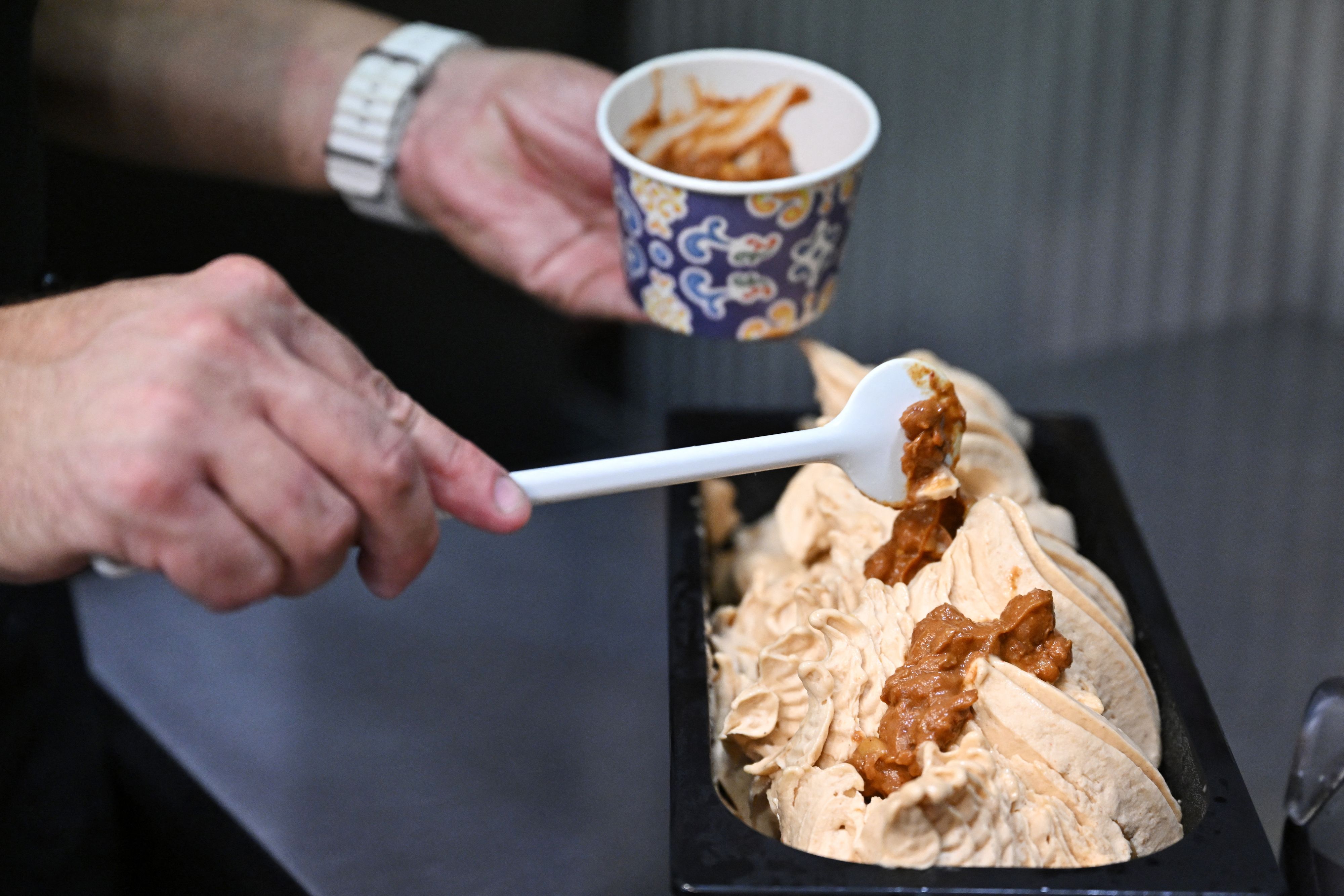 Gros succès pour des glaces goût saucisse ou goulash