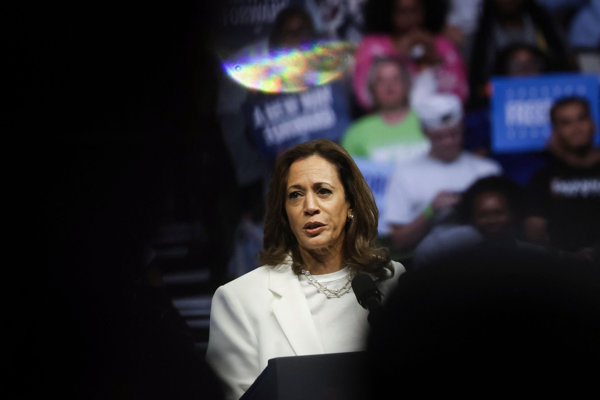 Kamala Harris ferme sur l'immigration et l'énergie