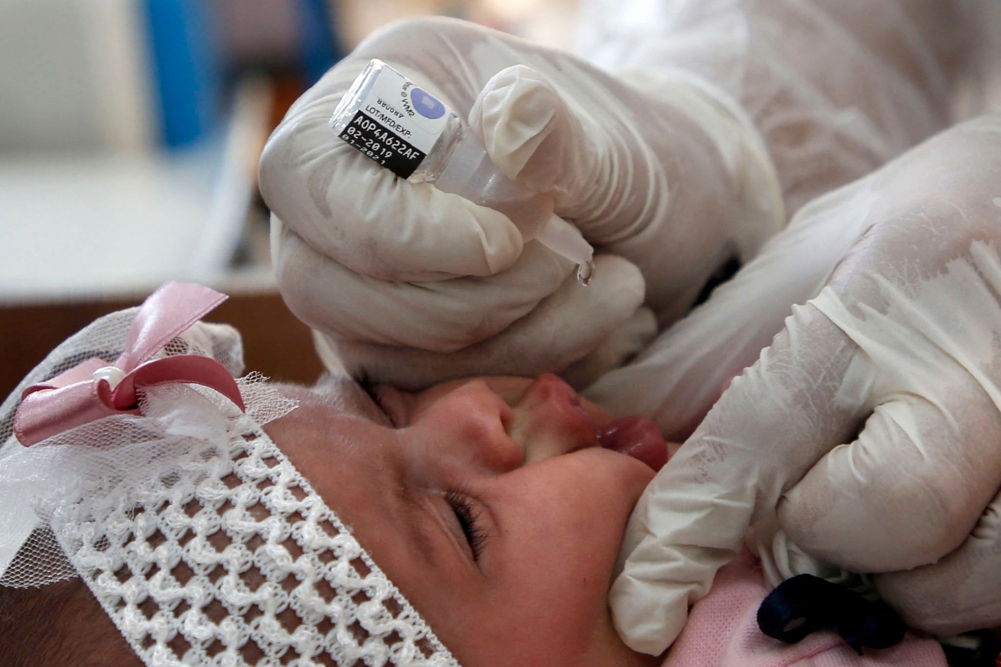 Début de la vaccination contre la polio dans le centre de Gaza