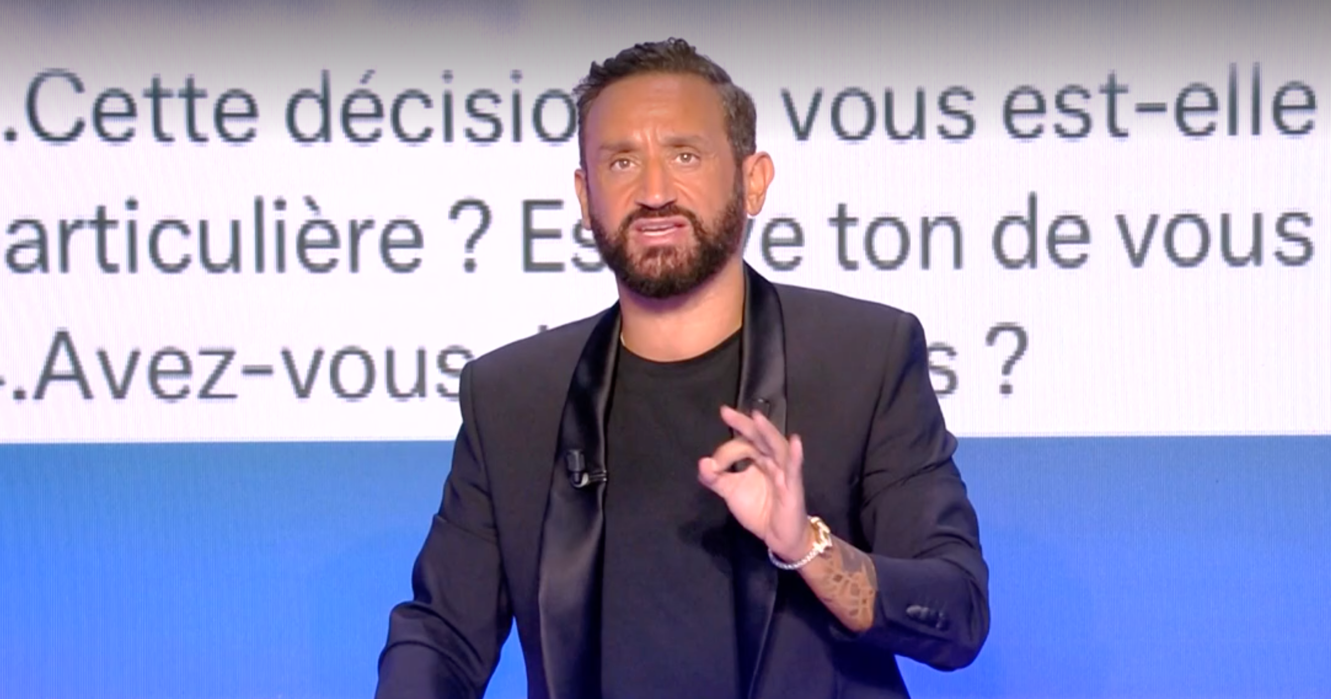 «C'est un délit de faciès», dénonce Cyril Hanouna