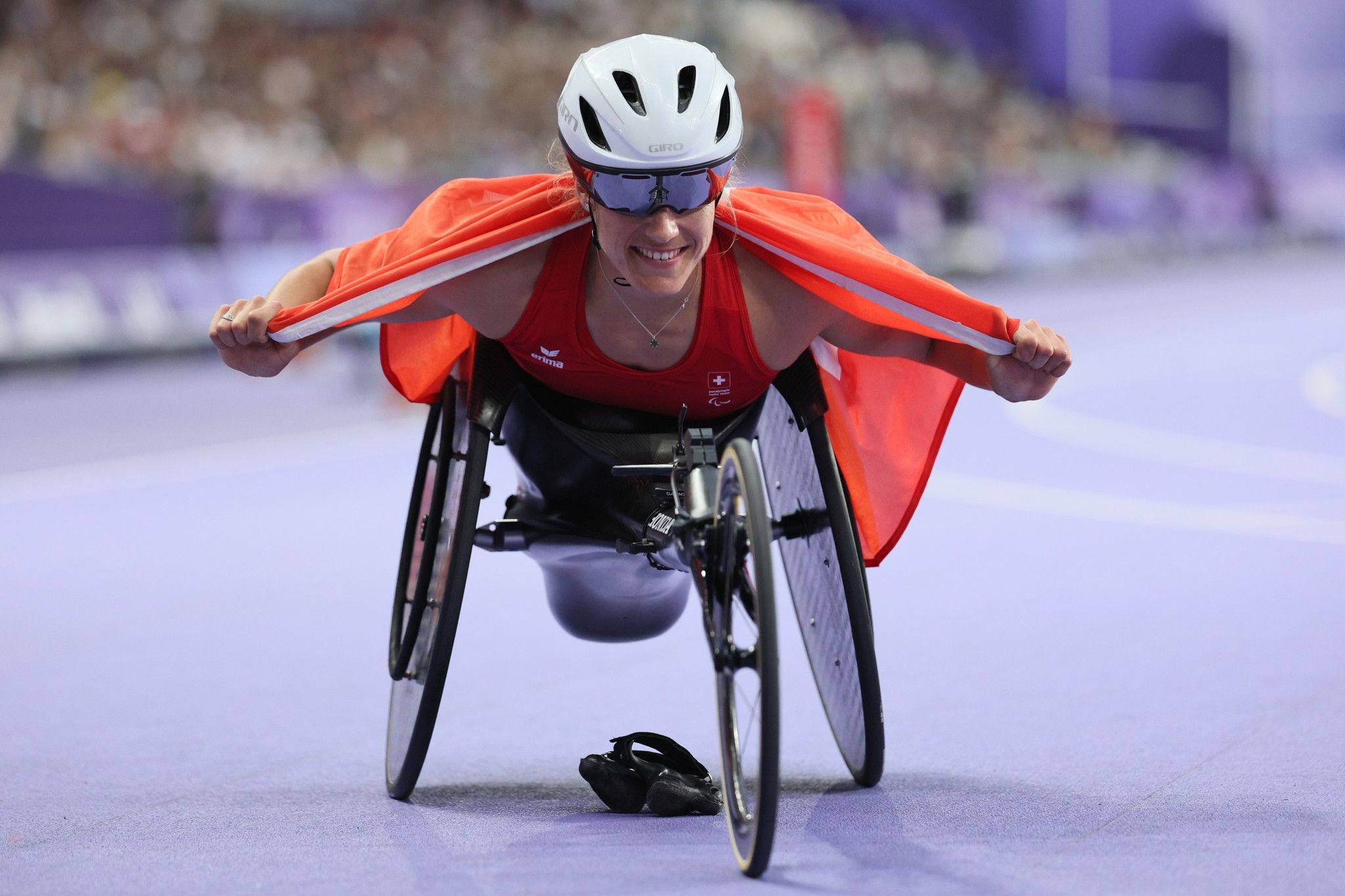 Une 4e médaille pour Catherine Debrunner à Paris