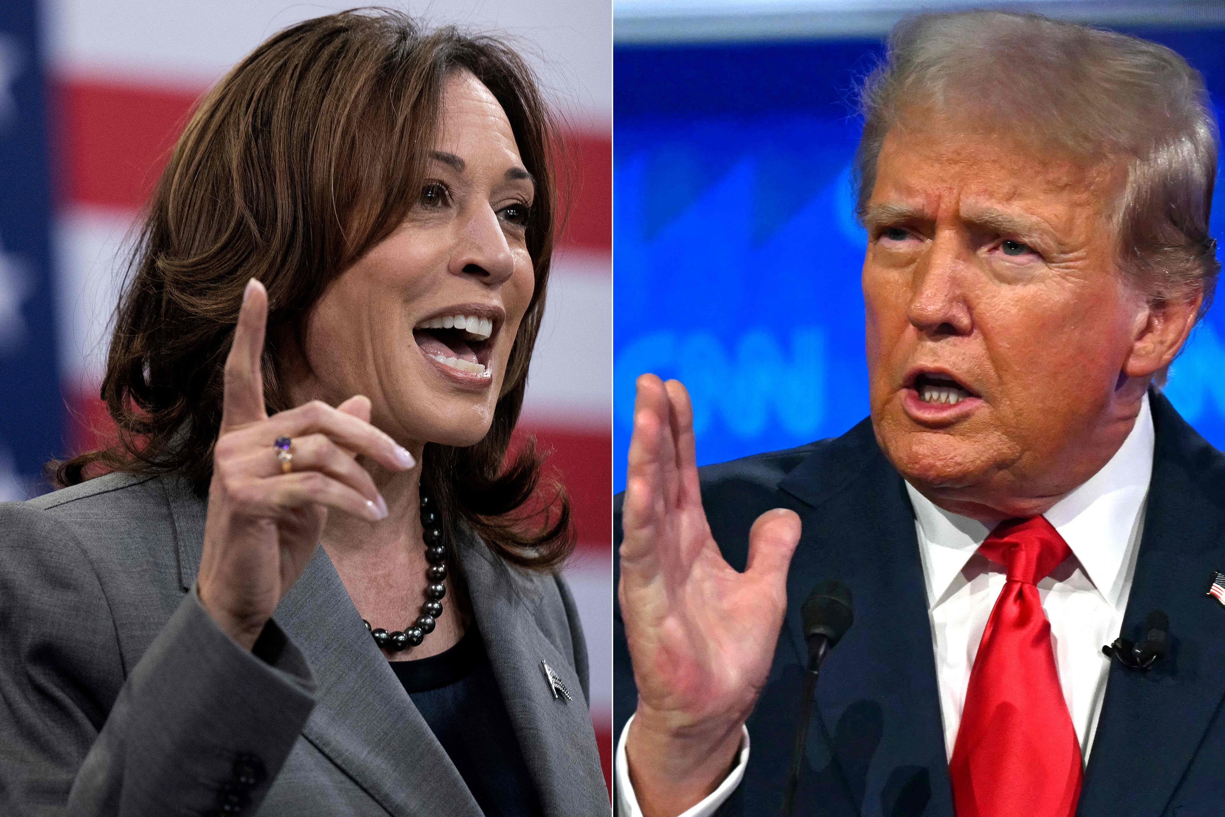 Le face à face entre Kamala Harris et Donald Trump, c'est pour mardi