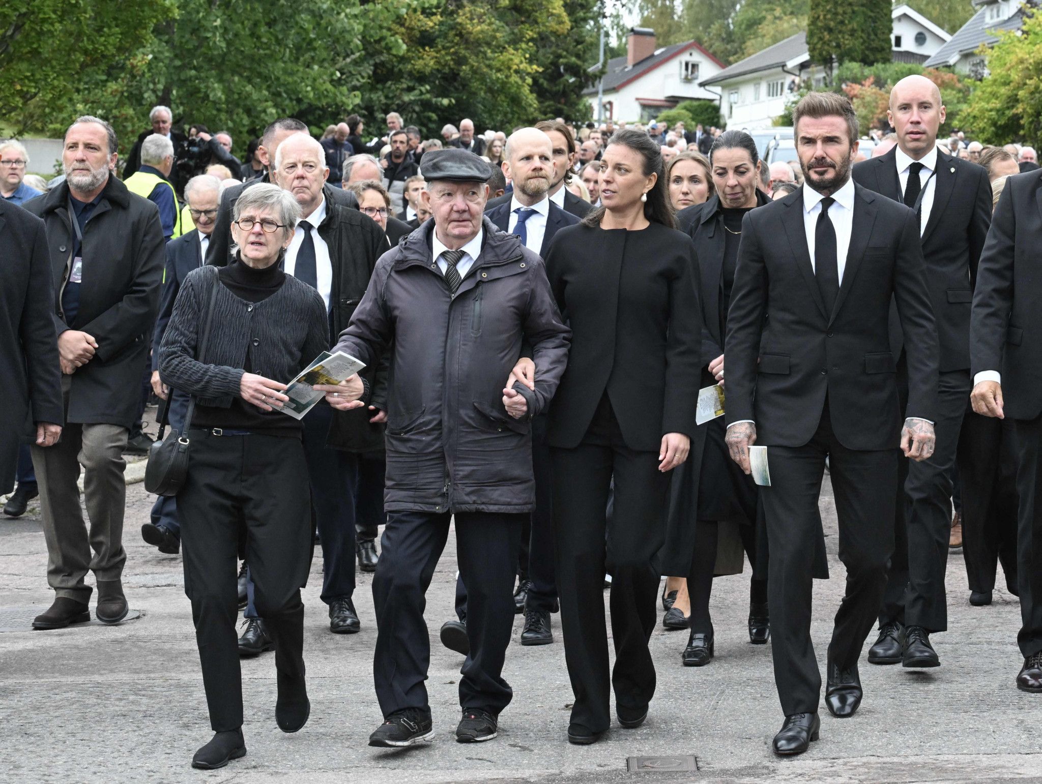 David Beckham a participé aux funérailles de Sven-Goran Eriksson