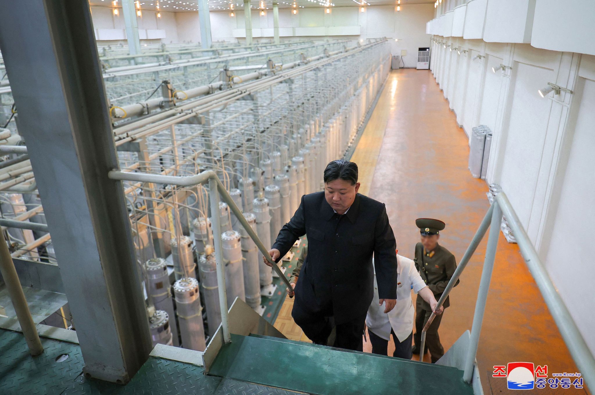 Pyongyang publie des images d'une installation d'uranium enrichi