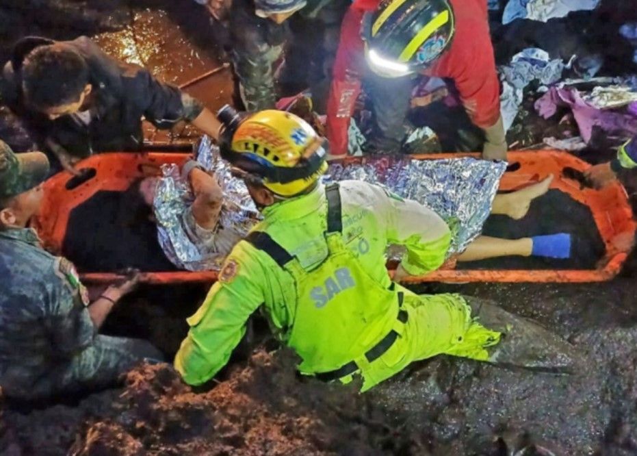 Deux glissements de terrain font 15 morts dans l'Etat de Mexico