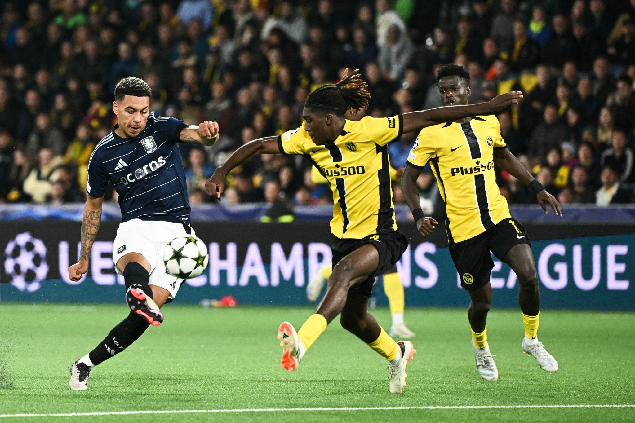 Young Boys largement dominé par Aston Villa