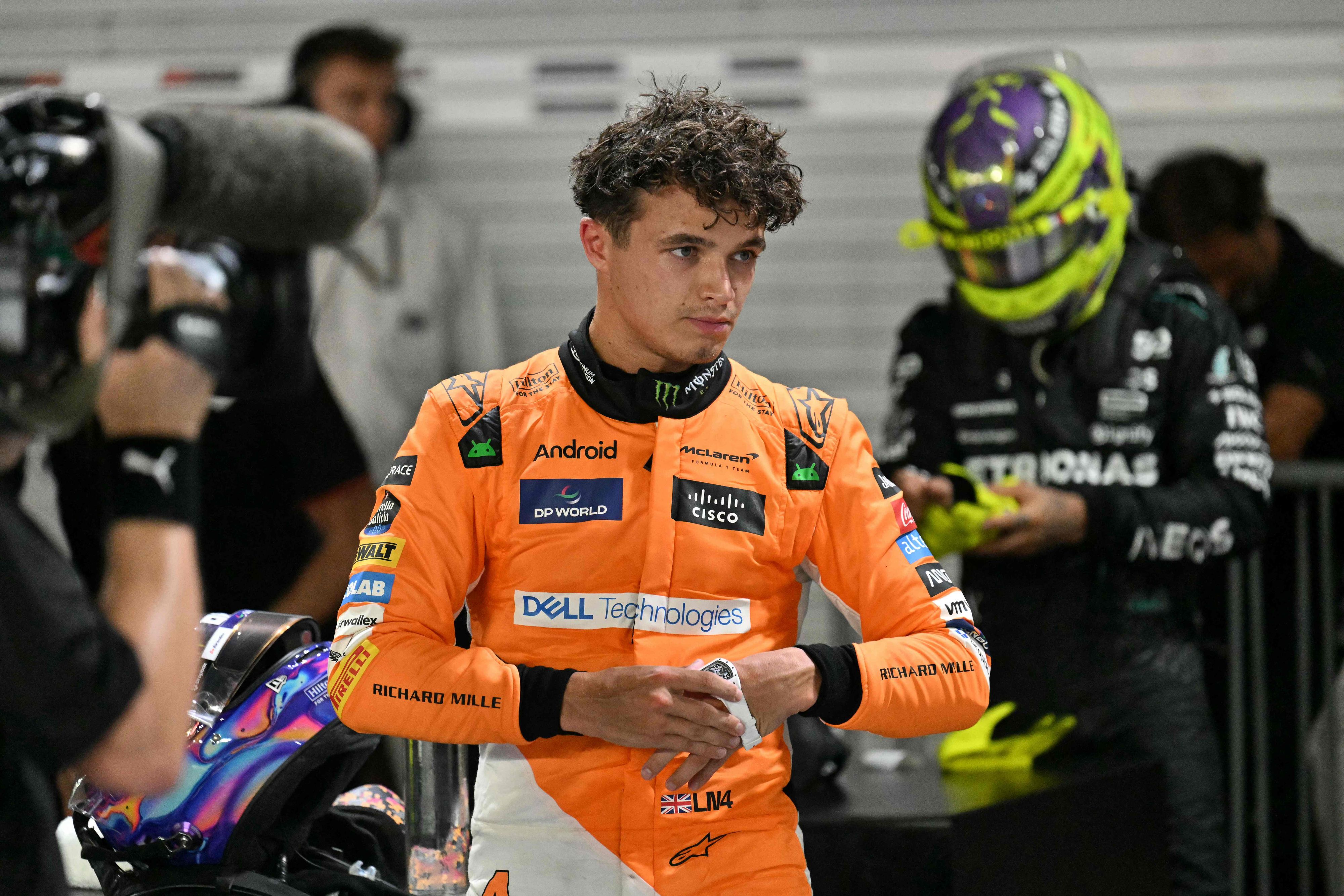 Norris partira devant Verstappen, dimanche à Singapour