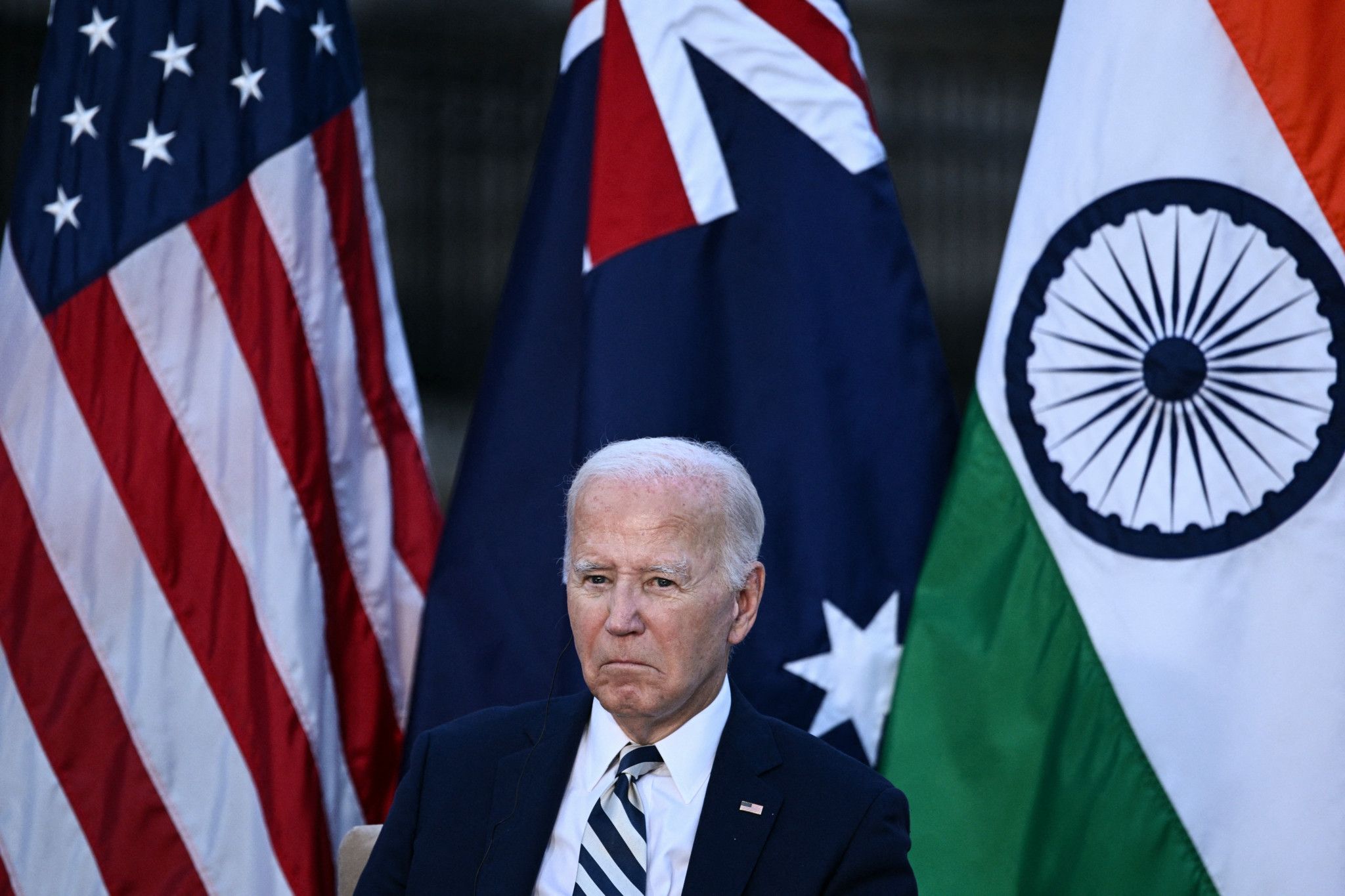 La Chine «met à l'épreuve» le «Quad», affirme Biden